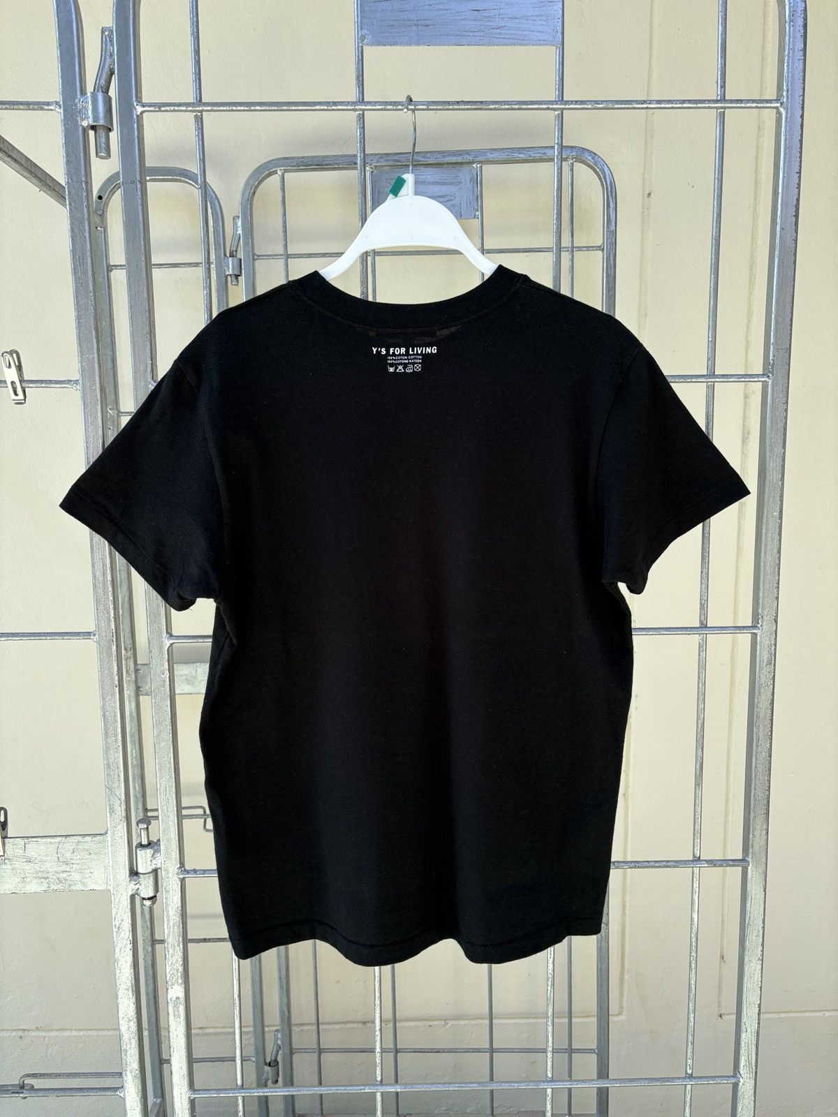 Y's Y's for living Yohji Yamamoto black T-shirt Size US M / EU 48-50 / 2 - 6 Thumbnail