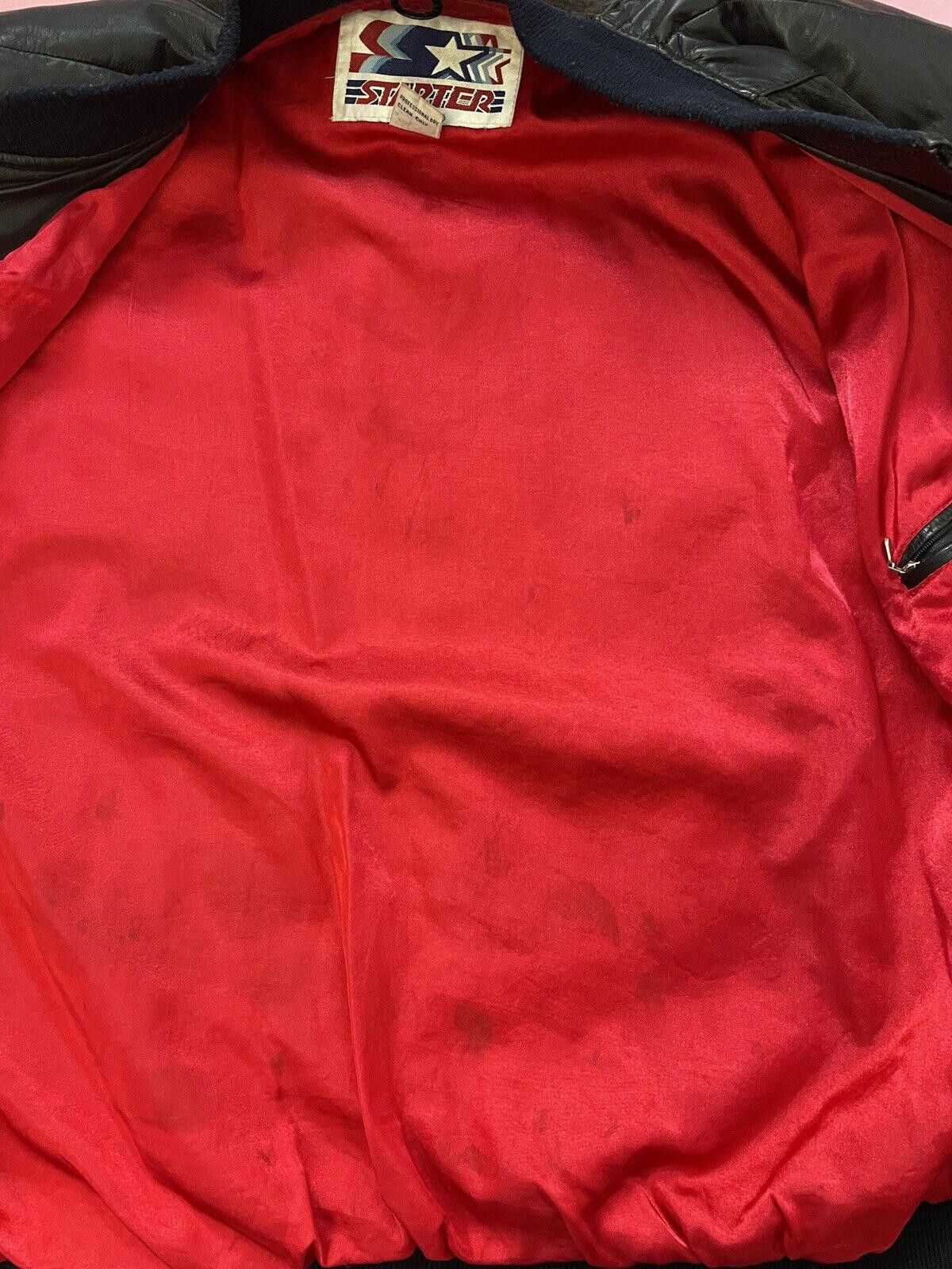Starter Vintage Starter San Francisco 49ers Suede Leather Jacket XL Size ONE SIZE - 7 Thumbnail