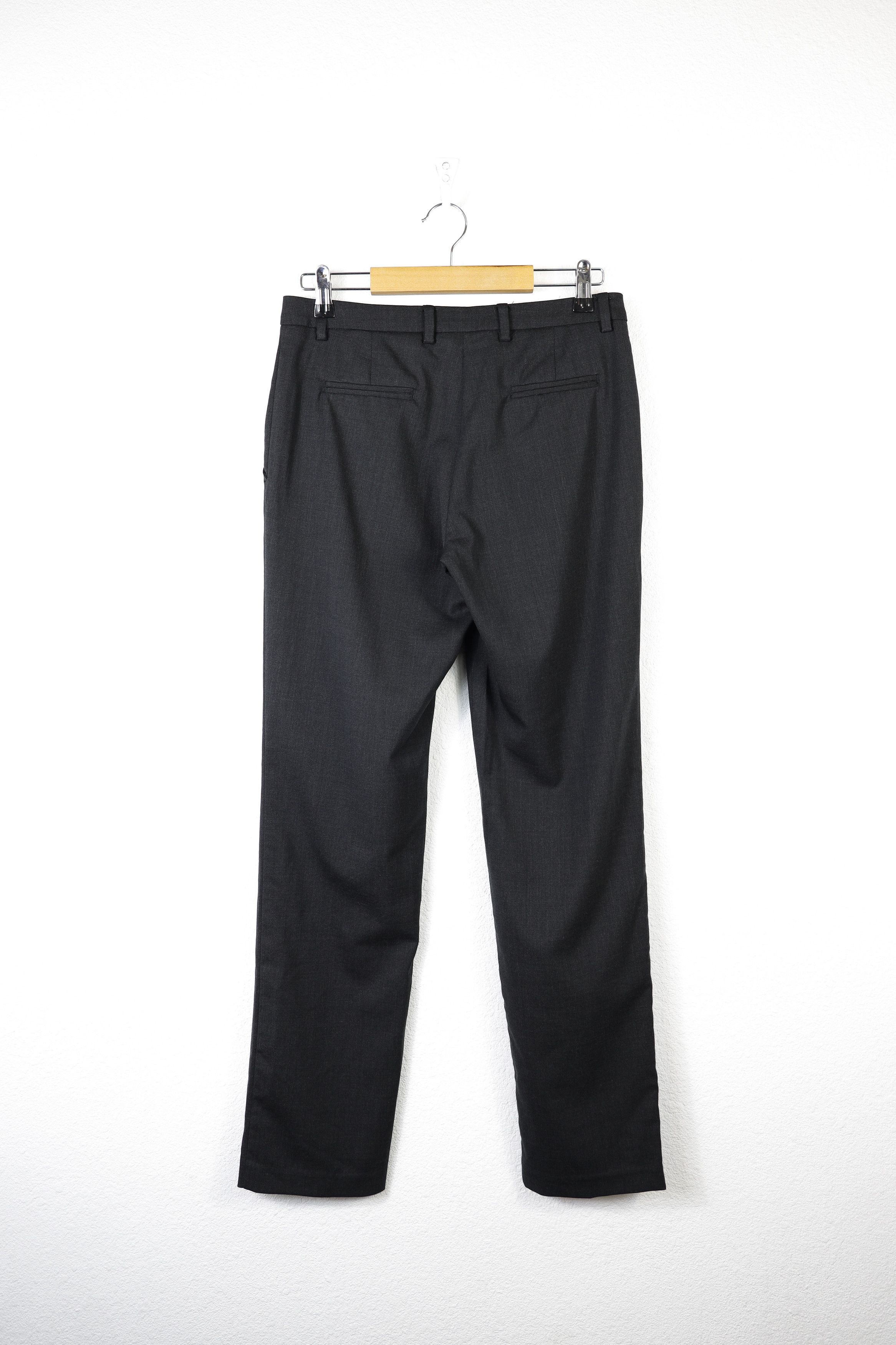 Moncler Moncler Dark Gray Pantalone Wool Trousers Pants 40 size Size 27" / US 4 / IT 40 - 10 Thumbnail