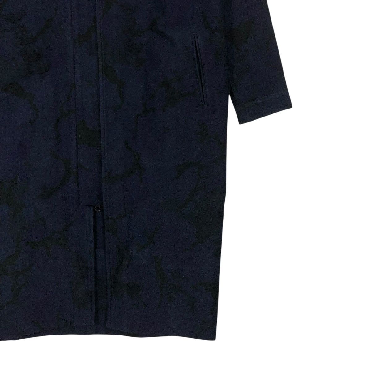 Yohji Yamamoto 🔥VINTAGE Y’S YOHJI YAMAMOTO LONG JACKET DENIM FLORAL Size US M / EU 48-50 / 2 - 8 Thumbnail