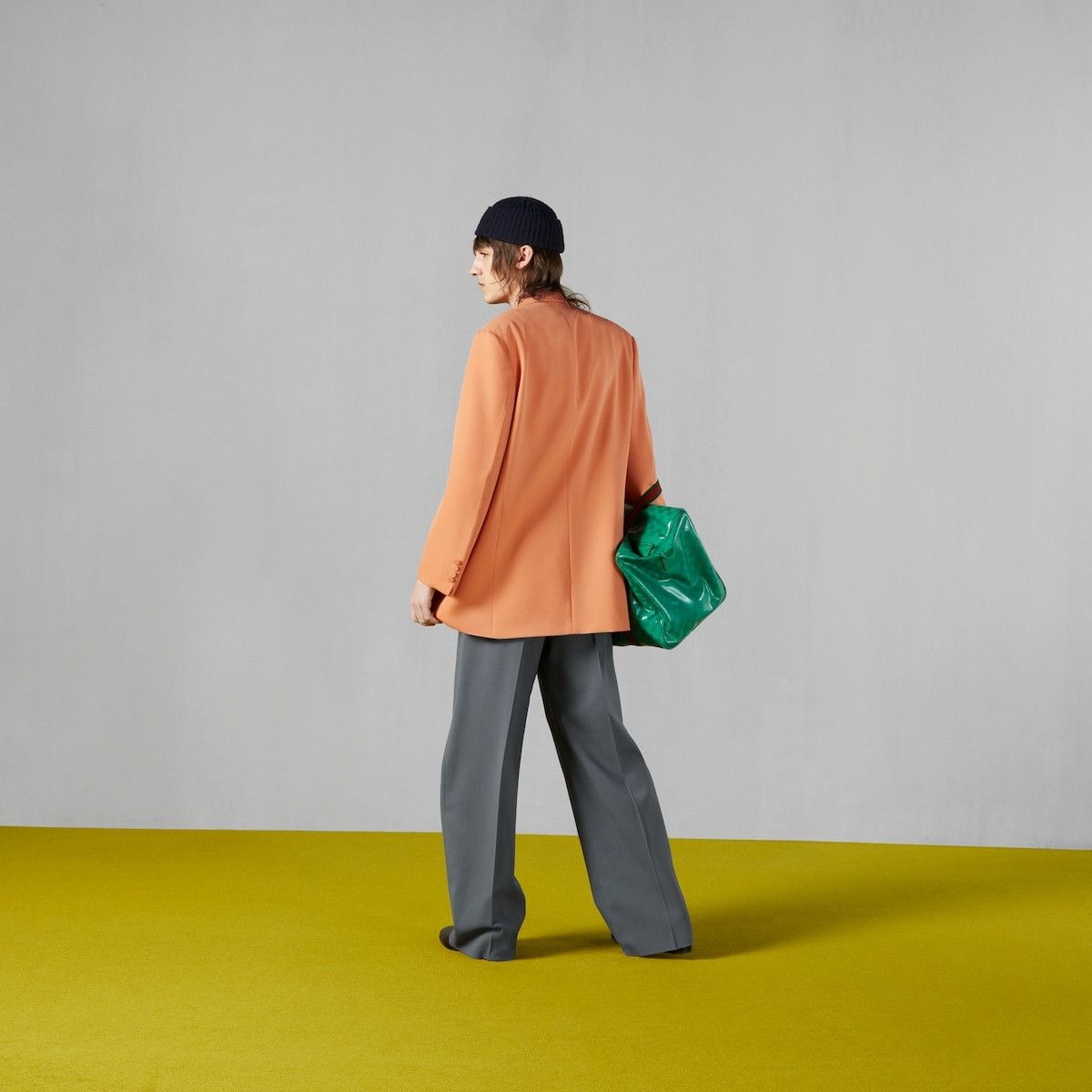 Gucci o1s1wg110125 Wool Jacket in Light Orange Size US S / EU 44-46 / 1 - 3 Thumbnail
