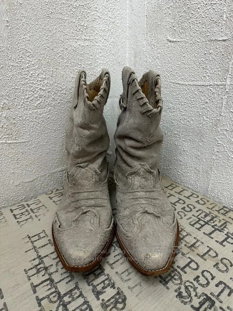 Junya Watanabe Junya Watanabe Western Pointed Boots - dmc. Size US 7.5 / EU 40-41 - 3 Thumbnail