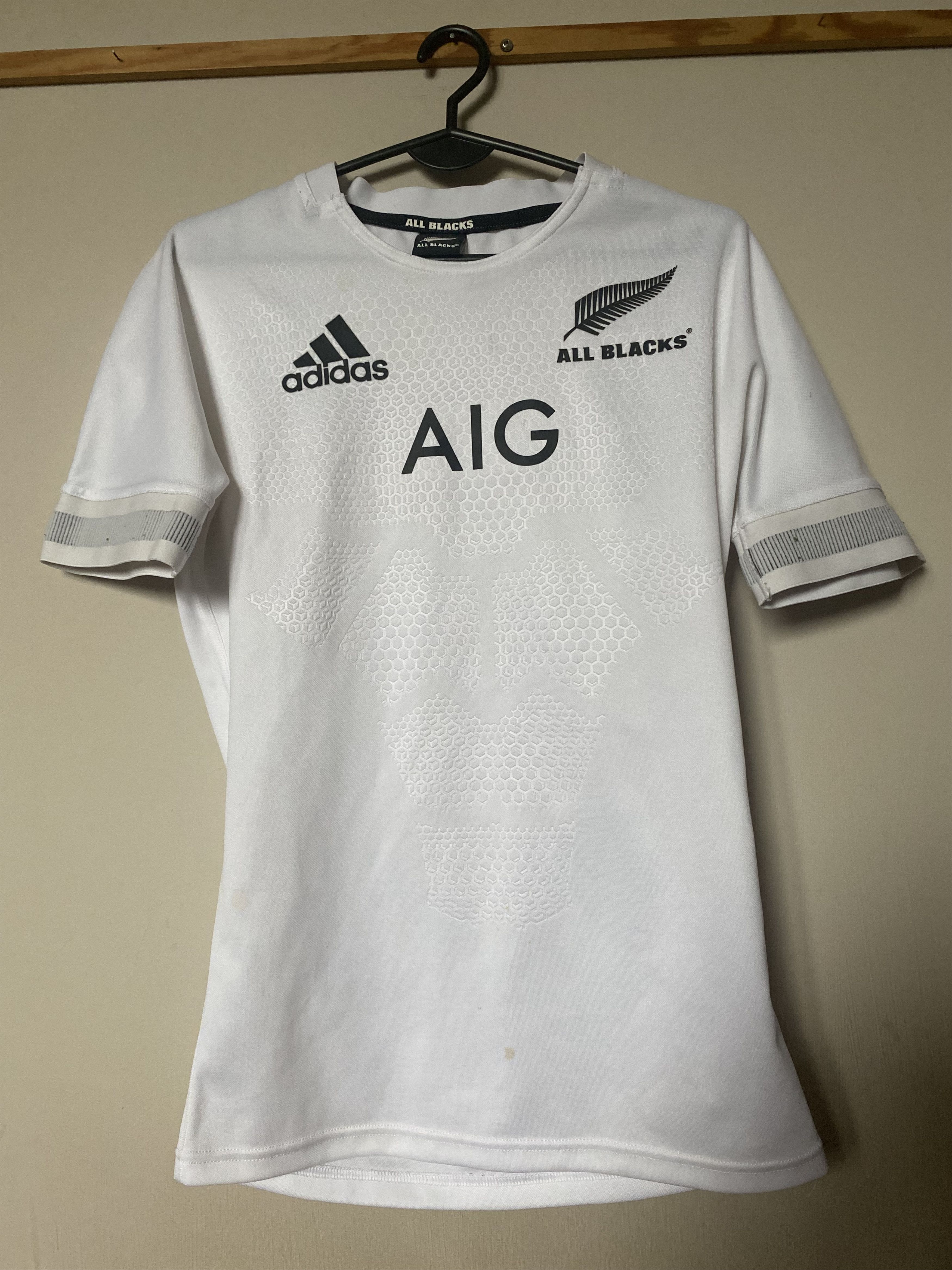 Adidas Rugby NEW ZEALAND All Blacks 2018 - 20119 S - adidas UNIQUE Size US S / EU 44-46 / 1 - 1 Thumbnail