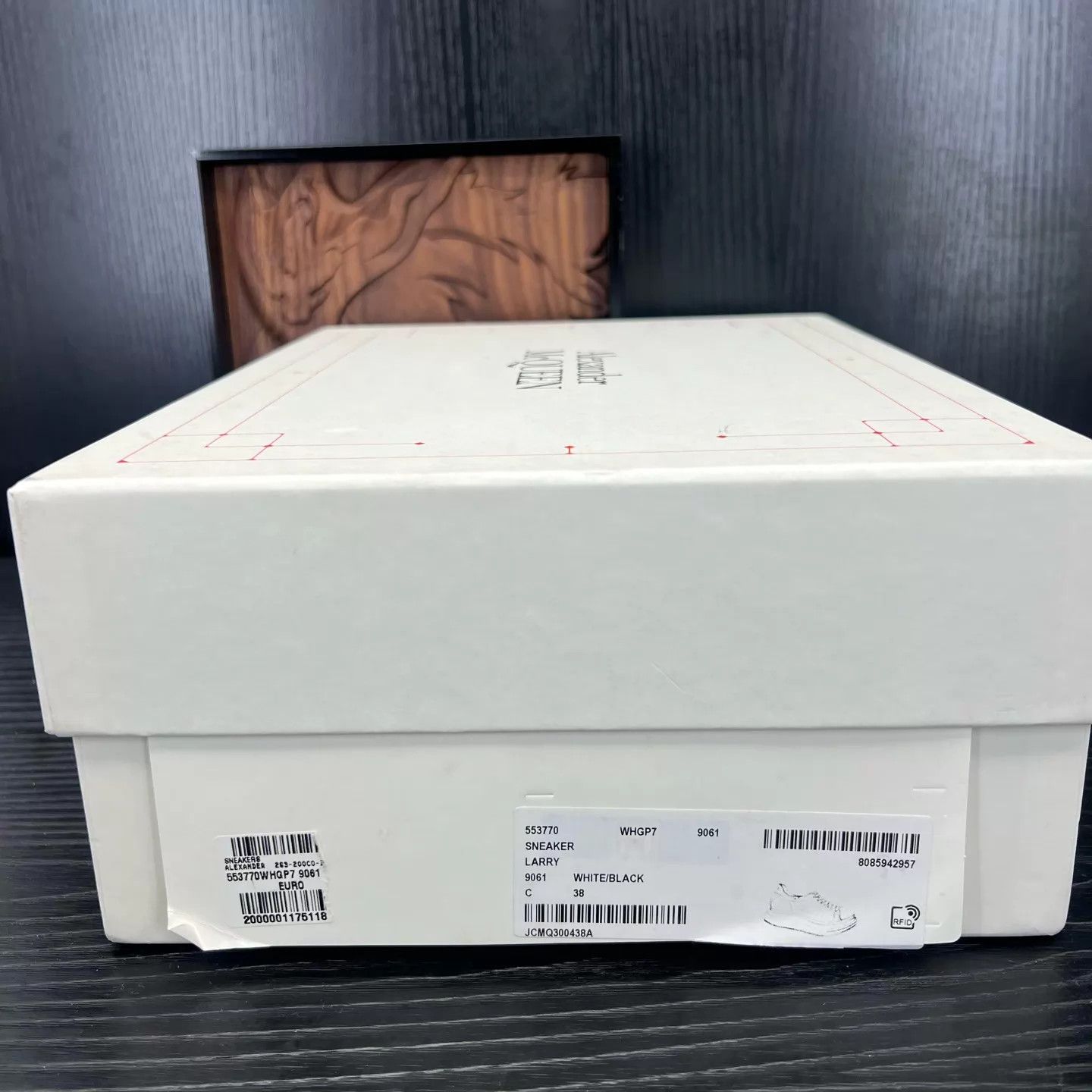 Alexander McQueen Alexander McQueen Suede Black Tail 38 Like New with Box Size US 7.5 / IT 37.5 - 9 Thumbnail