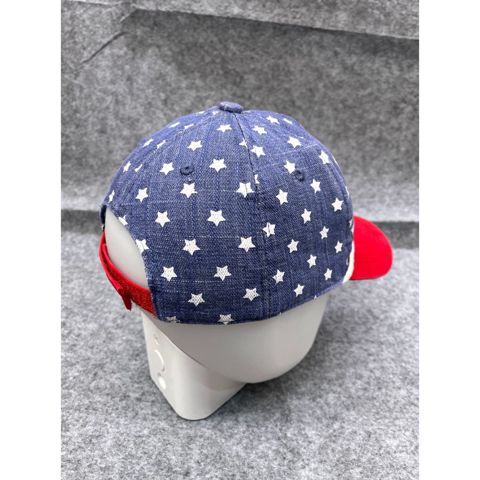 Vintage Target USA Flag 4th July Hat Cap Strap Back Adult One Size Red Blue Cotton Wool Blend Hat Unisex Adults Bucket Hat Mens Size ONE SIZE - 7 Thumbnail
