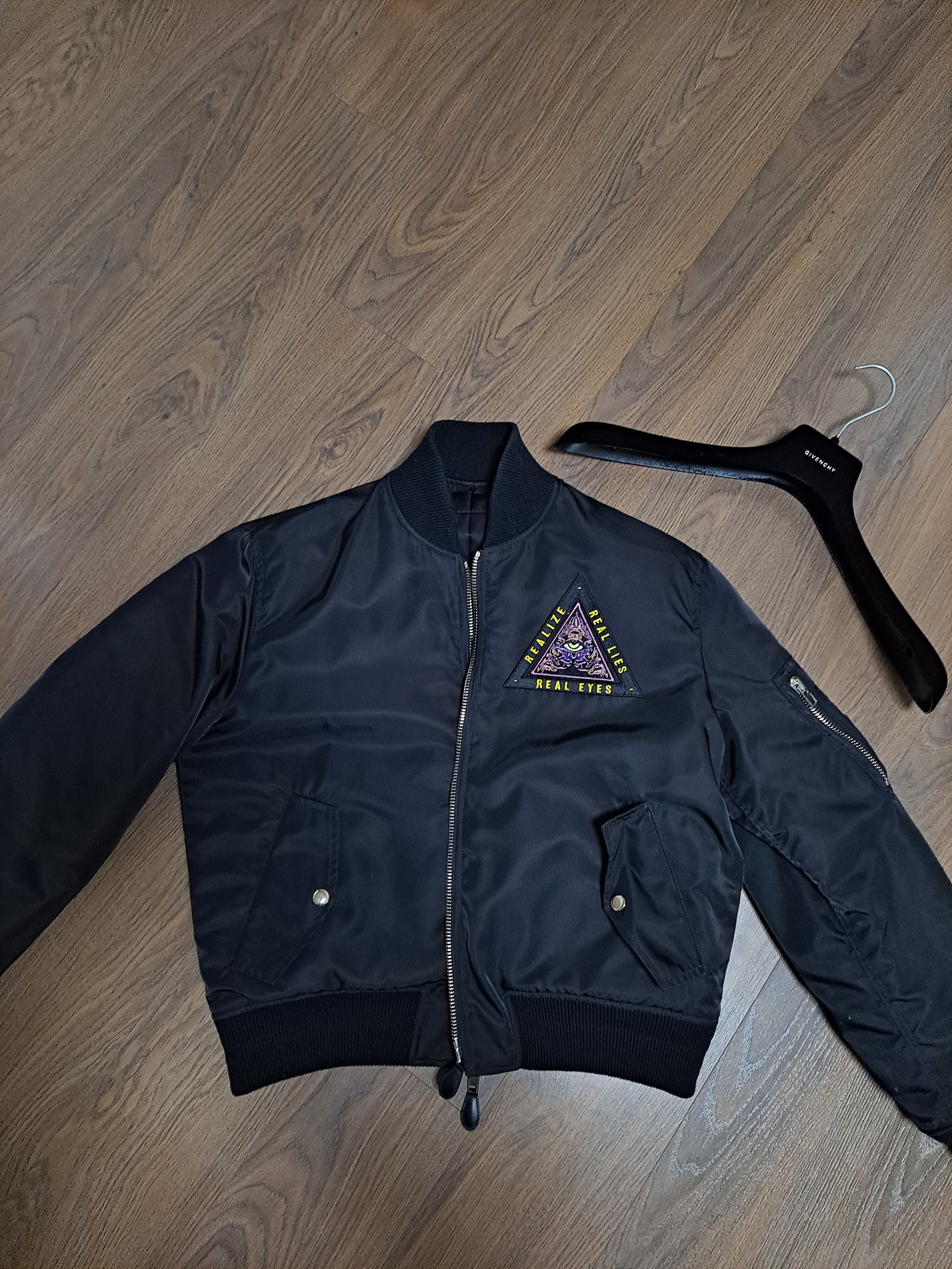 NWT $3K GIVENCHY THIRD EYE REVERSIBLE BOMBER JACKET