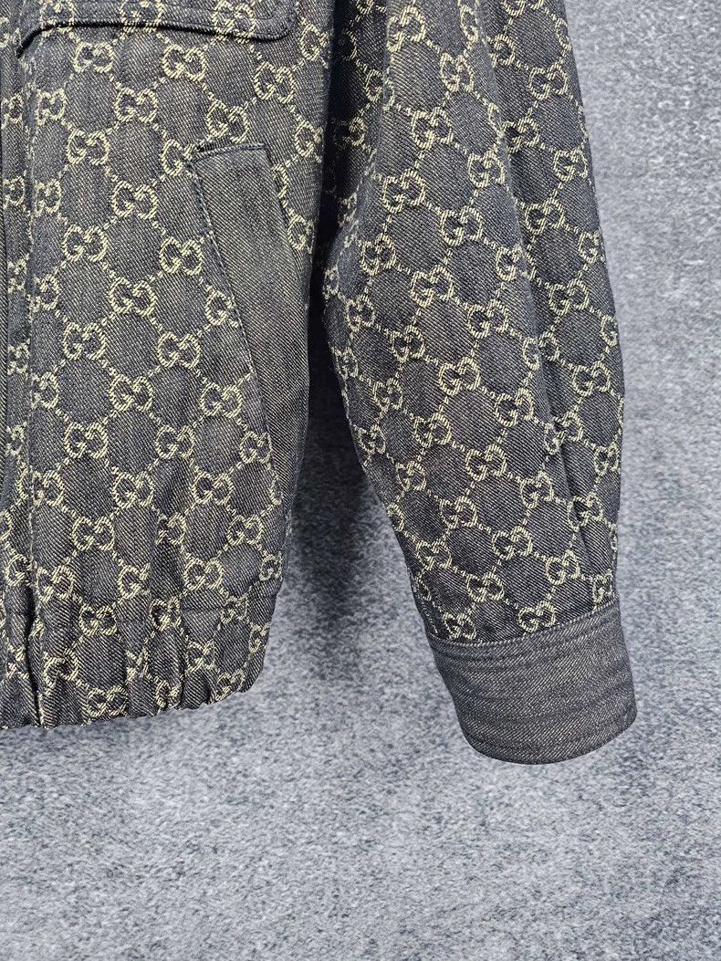 Gucci GucciFull-print denim jacket 2503-Nextarrow Size US S / EU 44-46 / 1 - 6 Thumbnail