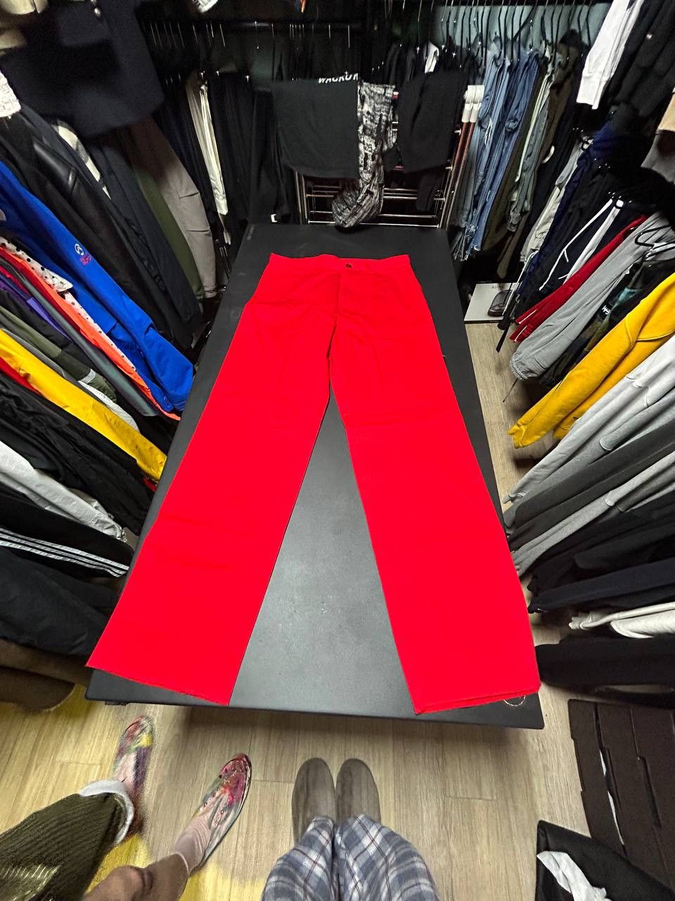 パンツ PEACEMINUSONE PMO WORK PANTS RED PEACEMINUSONE PMO WORK PANTS RED - メンズ