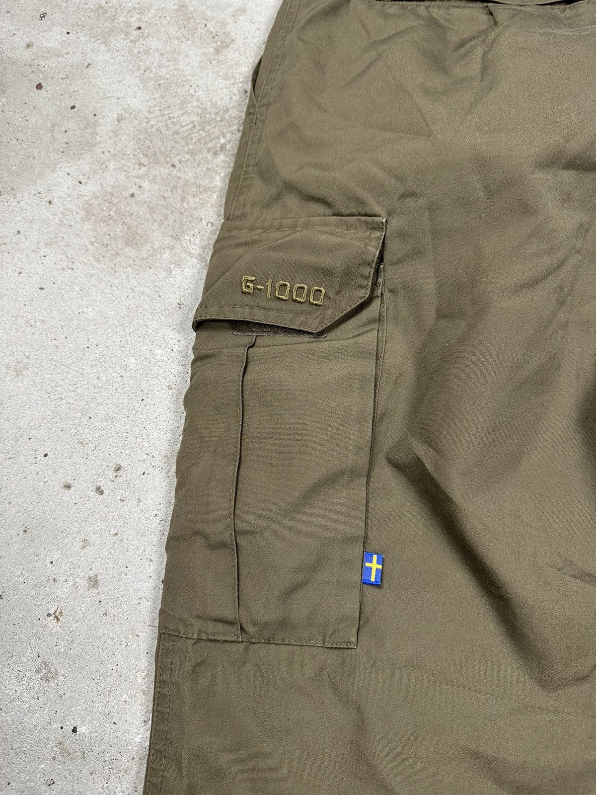 Fjallraven × Vintage ‼️ Vintage Fjallraven Sample G-1000 Cargo Pants Mulitpocket Size US 33 - 5 Thumbnail