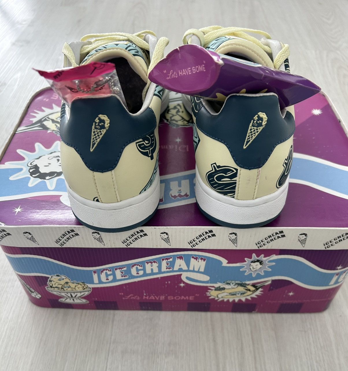 Icecream × Reebok VERY RARE OG REEBOK X BBC/ICE CREAM PRE PRODUCTION SAMPLE Size US 10.5 / EU 43-44 - 5 Thumbnail