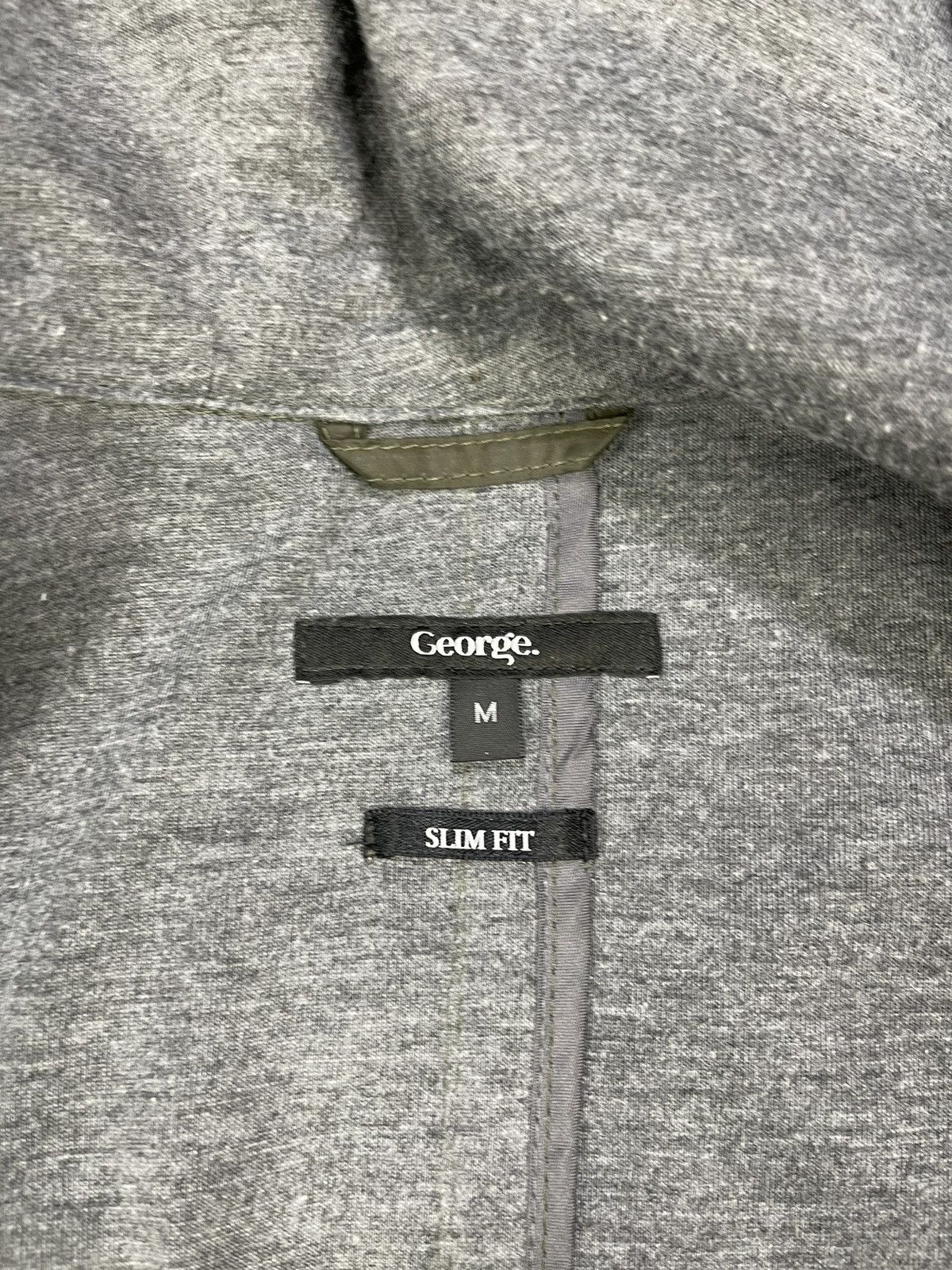 George George Slim Fit Blanket Lining Nylon Jacket Size US M / EU 48-50 / 2 - 11 Thumbnail