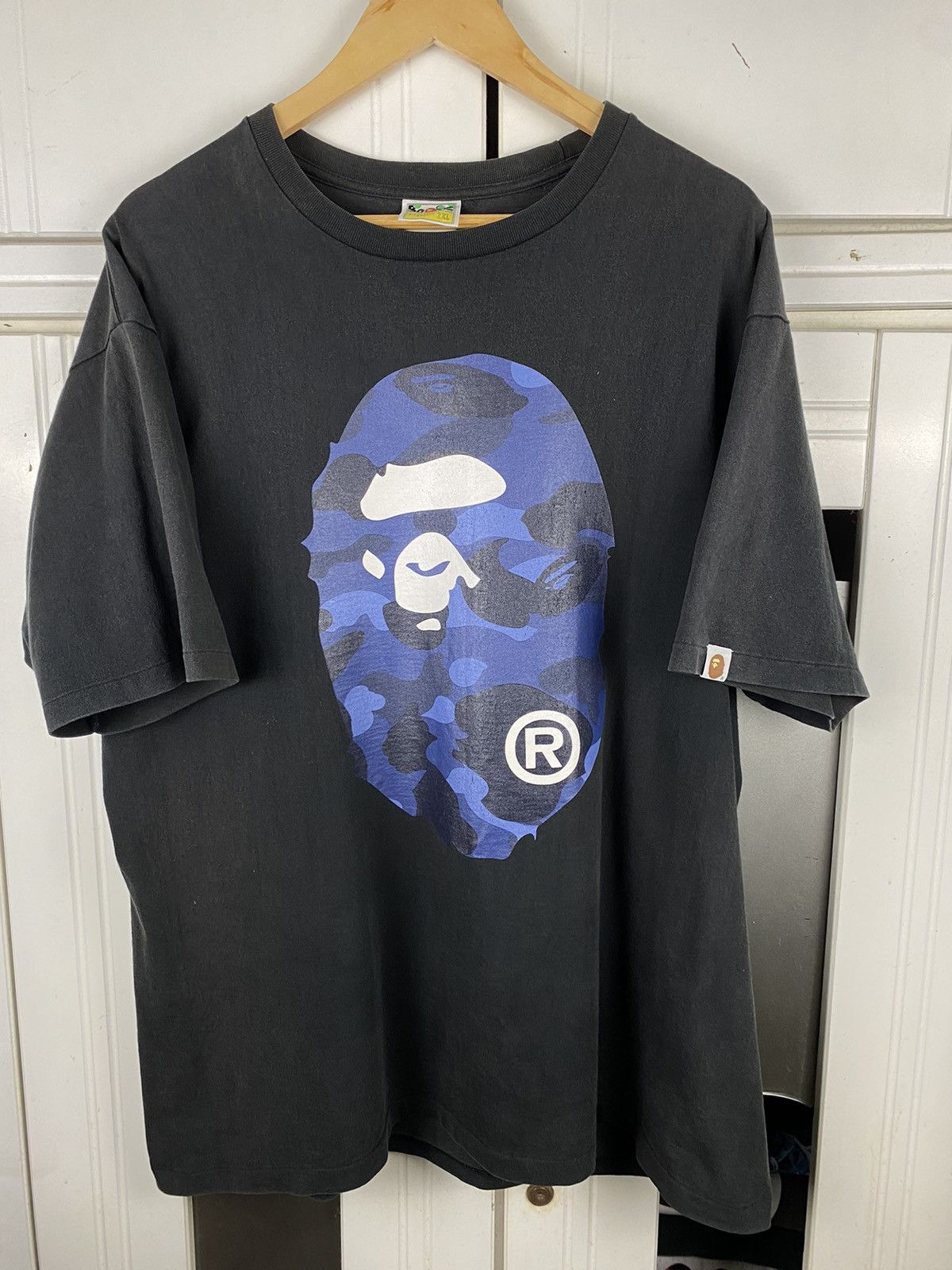 Bape Color Camo Big Ape Head Tee Size US XXL / EU 58 / 5 - 1 Thumbnail