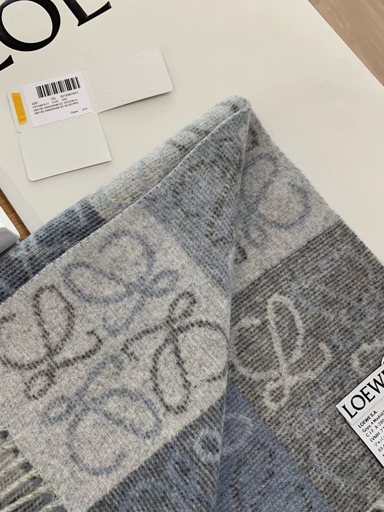 Loewe LOEWE Cashmere scarf Size ONE SIZE - 5 Thumbnail