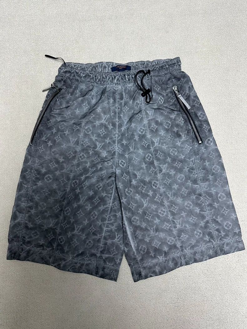 Louis Vuitton Louis Vuitton Metallic full-print shorts 2503-N Size US 34 / EU 50 - 1 Thumbnail