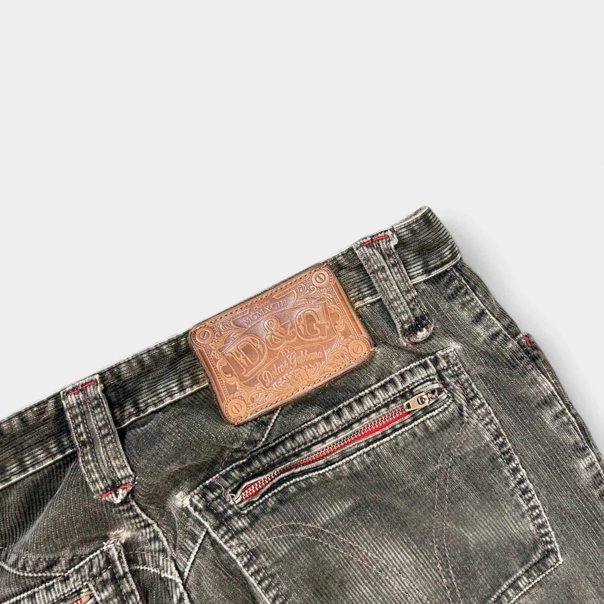 Dolce & Gabbana Dolce & Gabbana Brown Corduroy Pants Size US 30 / EU 46 - 5 Thumbnail