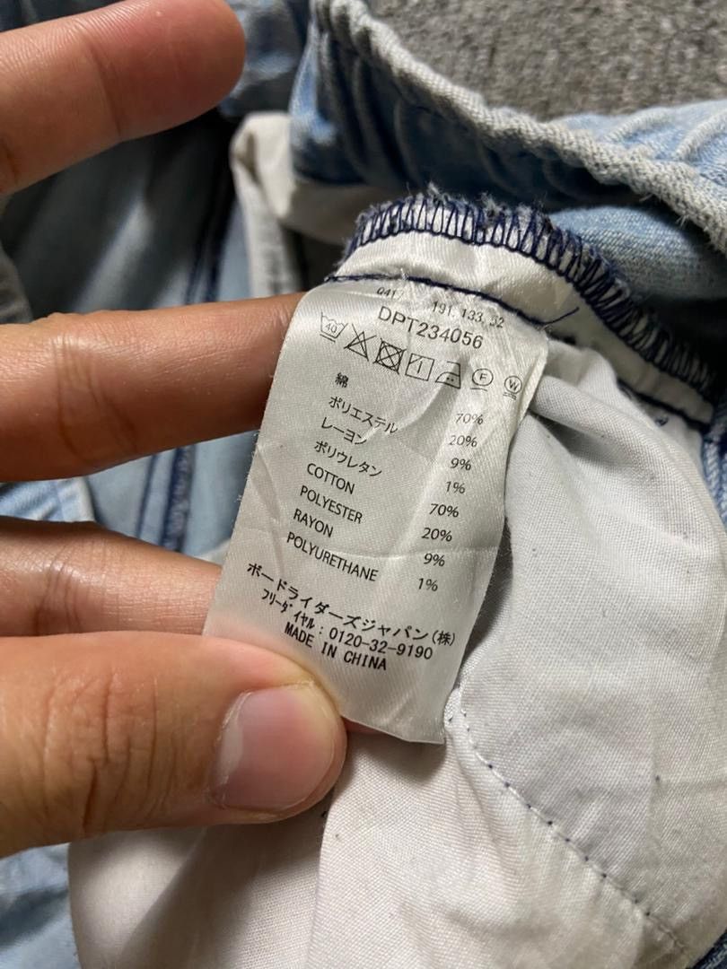 Japanese Brand DC Dcshoecosca Brand Baggy Jeans (184) Size US 35 - 5 Thumbnail