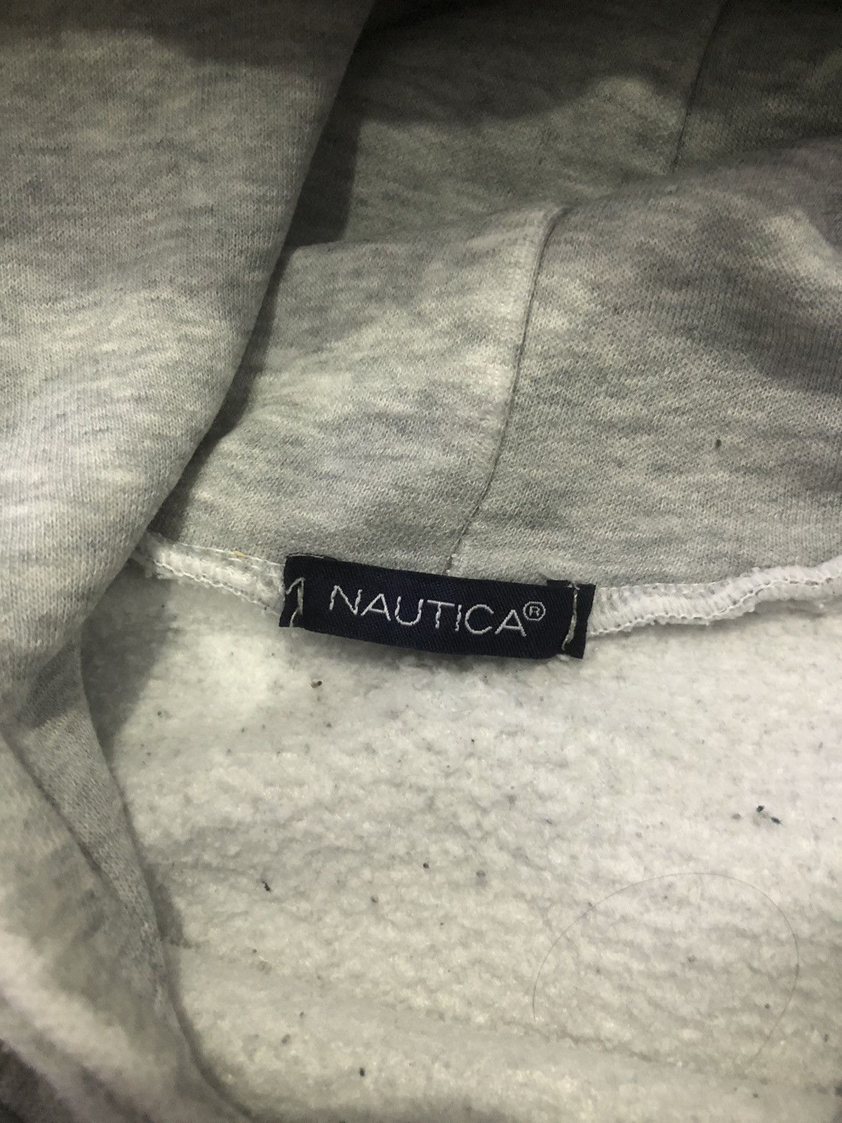 Nautica × Vintage Vintage nautica spell-out logo distressed hoodie Size US S / EU 44-46 / 1 - 6 Thumbnail
