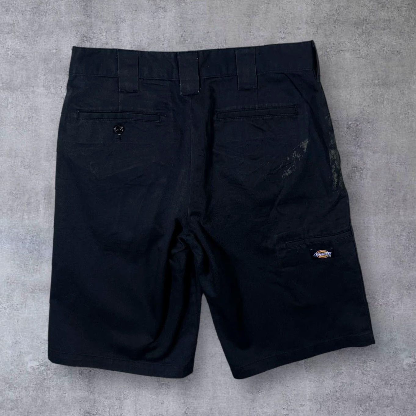 Dickies Dickies Classic Black Skater Workwear Chino Shorts 30 Mens Waist 30.5" Inside Leg 12" Rise 12.5" 11" Leg Width Black Size US 30 / EU 46 - 2 Thumbnail