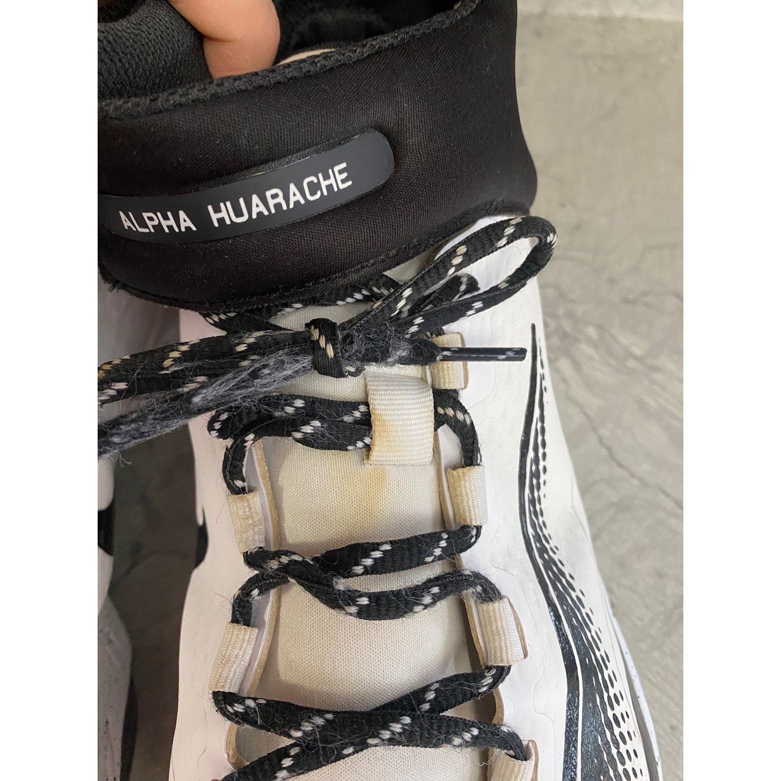 Nike Nike Huarache Black and White Metal Baseball Cleats Size 13 Size US 13 / EU 46 - 7 Thumbnail
