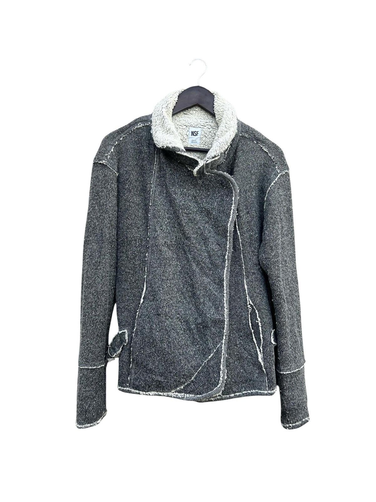 NSF Fleece Cutoff Style Jacket