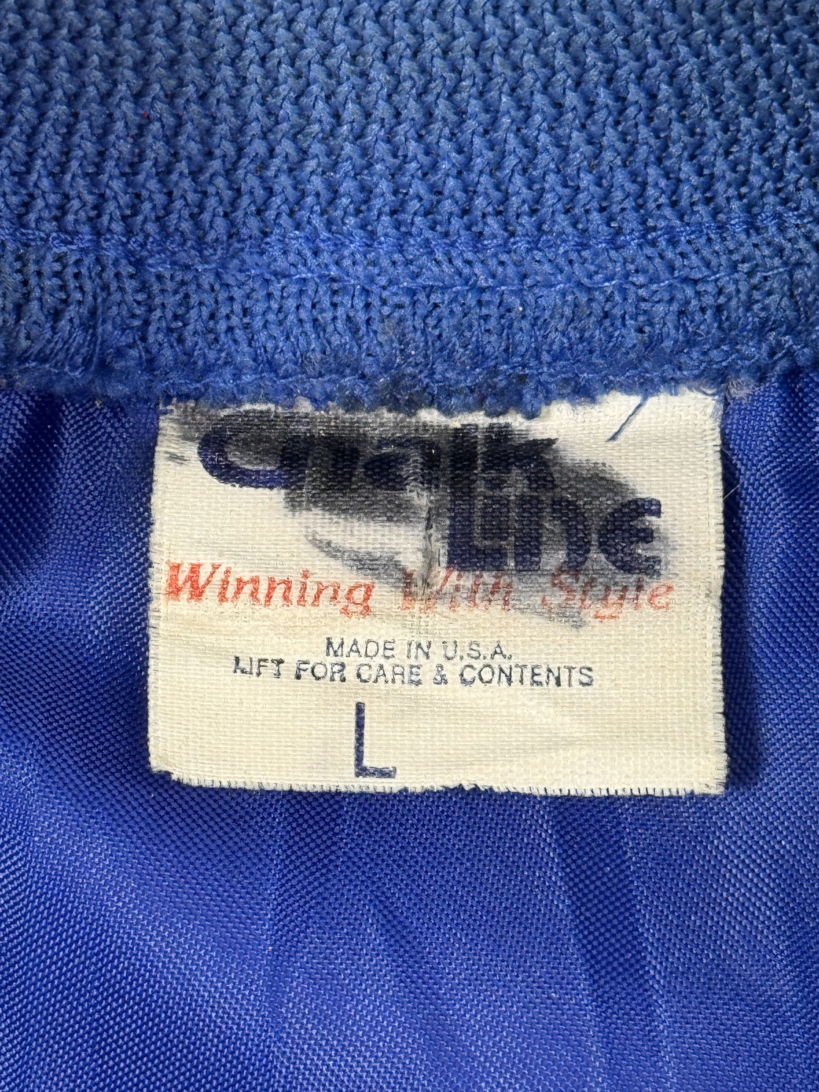 Chalk Line × NFL × Vintage Vintage New England Patriots Bomber Jacket Size US L / EU 52-54 / 3 - 12 Thumbnail