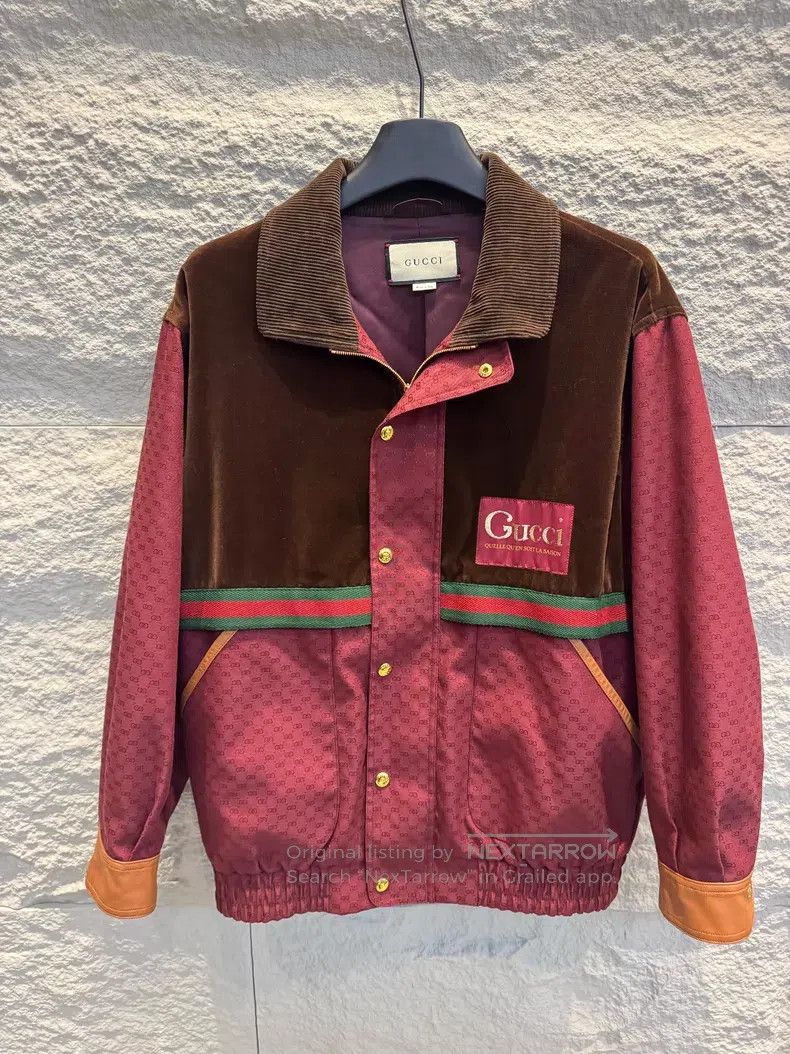 Gucci Gucci Classic GG color-blocked jacket Size US M / EU 48-50 / 2 - 1 Thumbnail