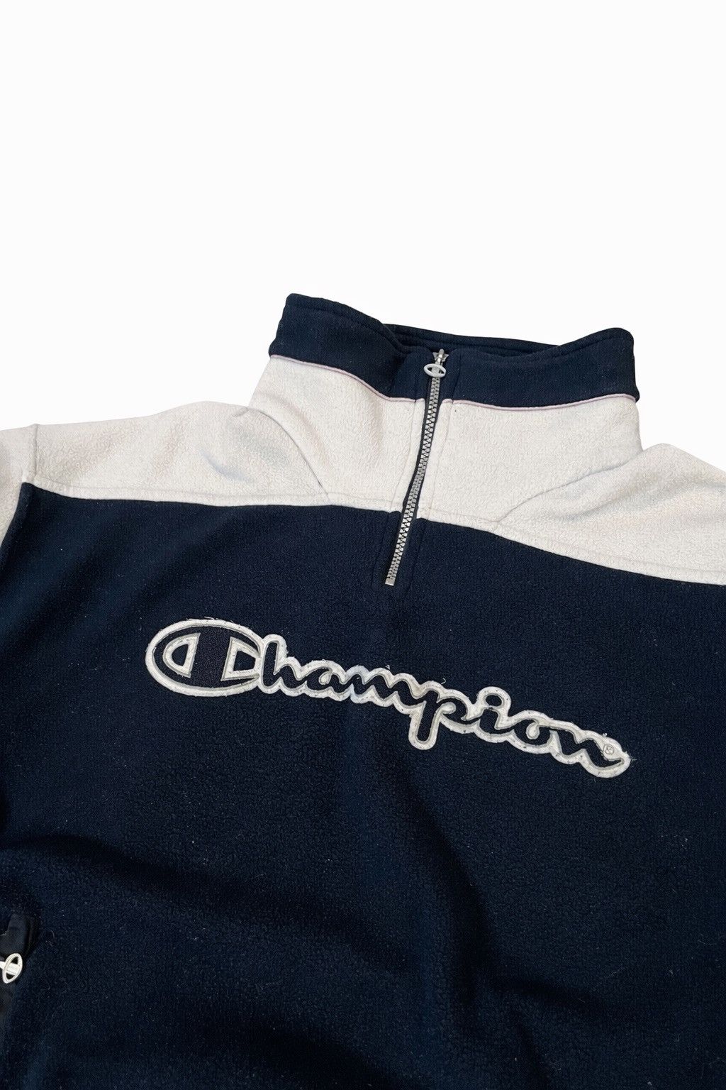 Champion Champion vintage half-zip fleece 1990s Size US L / EU 52-54 / 3 - 2 Thumbnail