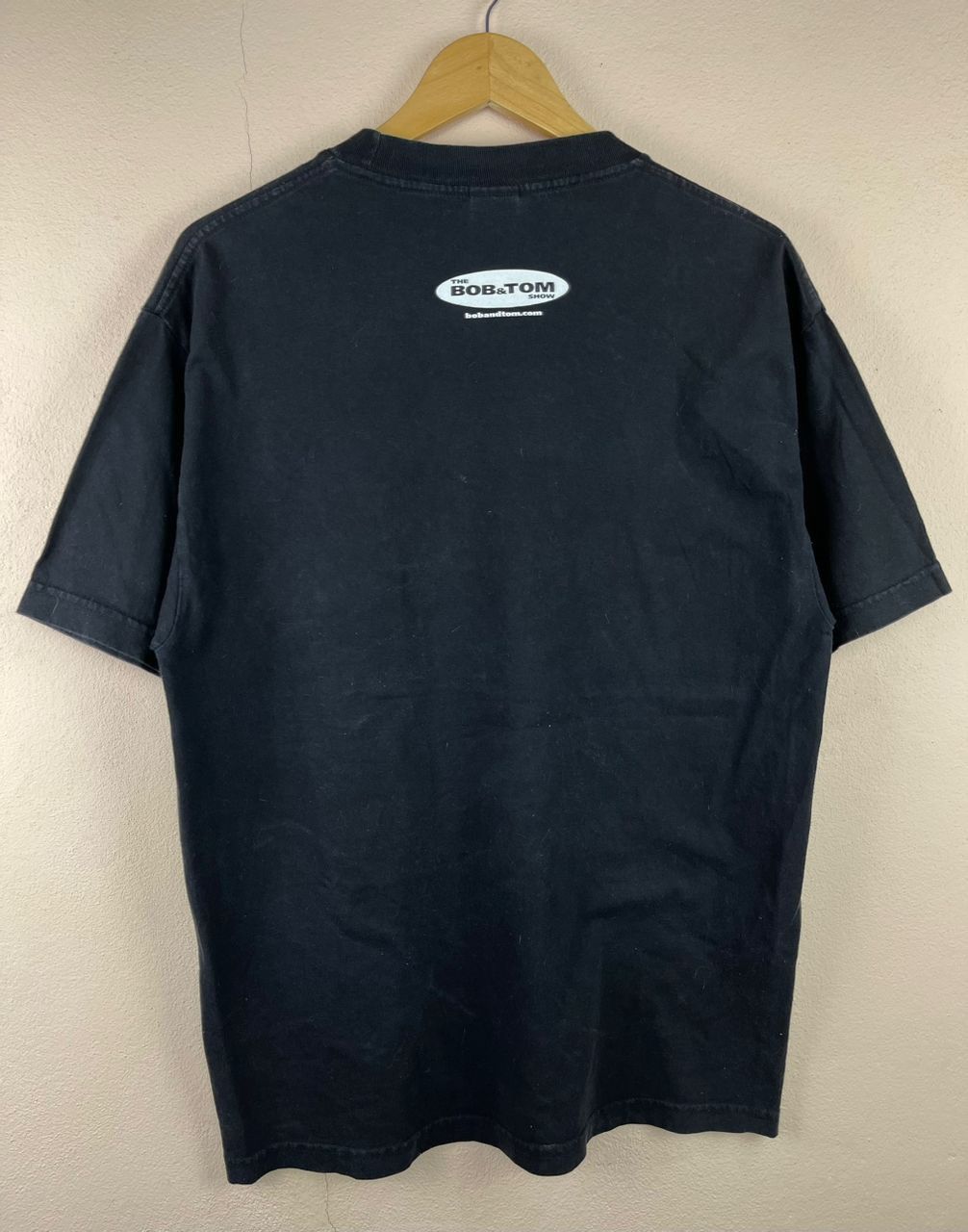 Vintage Vintage 90s The Bob & Tom Show Tee Size US L / EU 52-54 / 3 - 4 Thumbnail