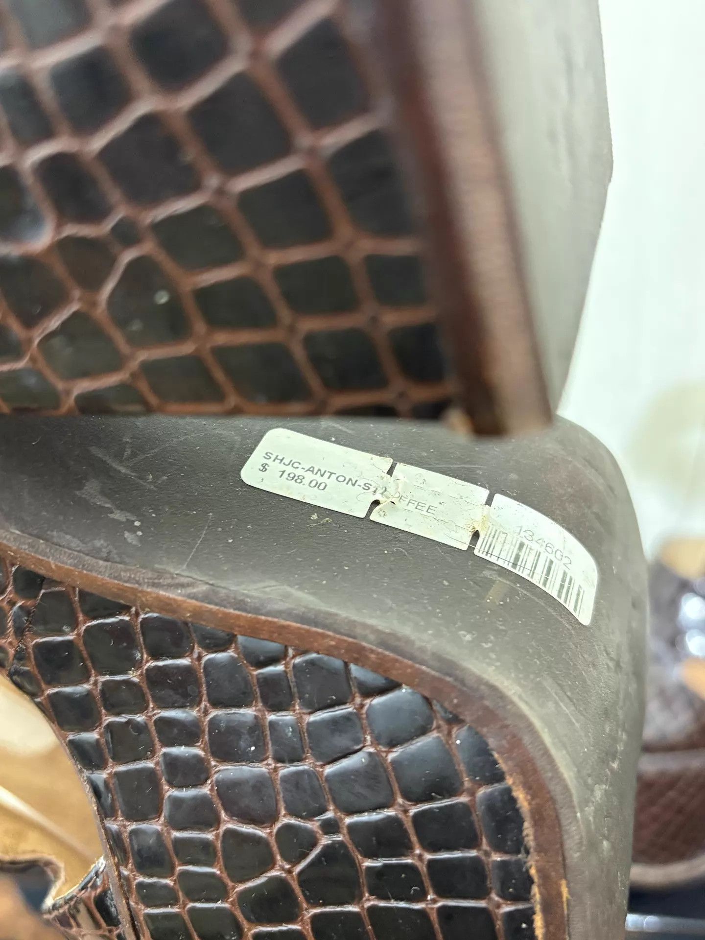 Jeffrey Campbell Jeffrey Campbell Vintage Croc Embossed Block Heel Platform38 Size US 7.5 / IT 37.5 - 4 Thumbnail