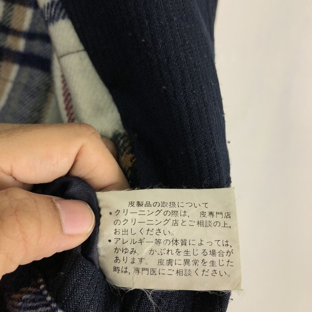 Japanese Brand 🔥90s Vintage Wool Bomber Jacket Suntory Coffee Boss Blanket Size US M / EU 48-50 / 2 - 15 Thumbnail