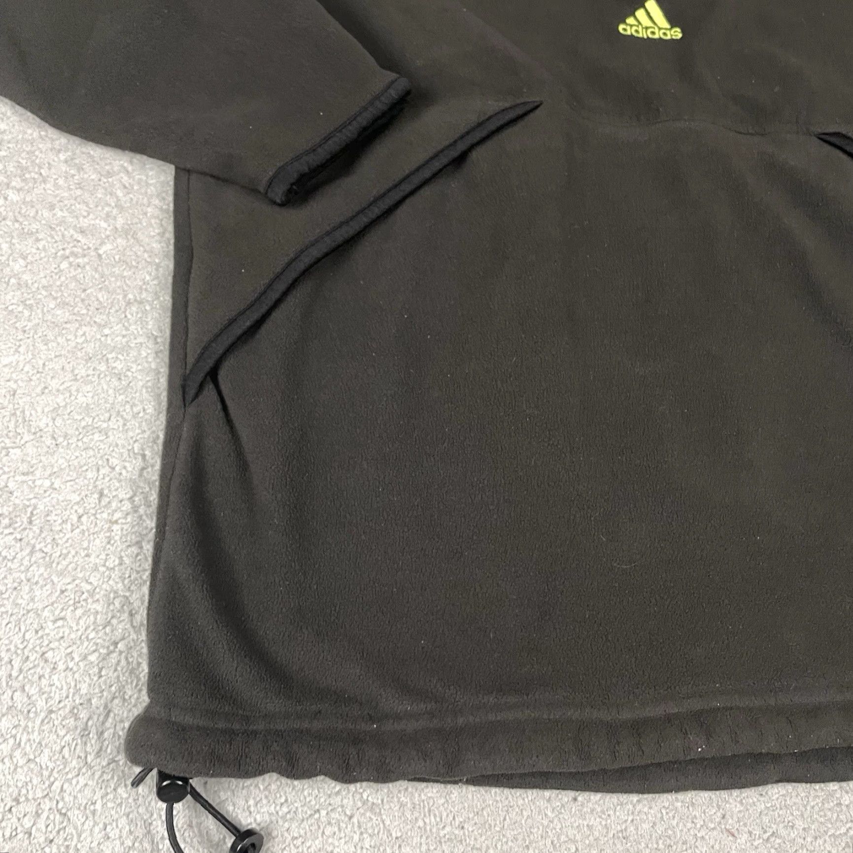 Adidas VINTAGE Adidas Sweatshirt Mens XL Black Embroidered Logo Pullover Crew Neck Cotton Polyester Fleece All Seasons Size US XL / EU 56 / 4 - 5 Thumbnail