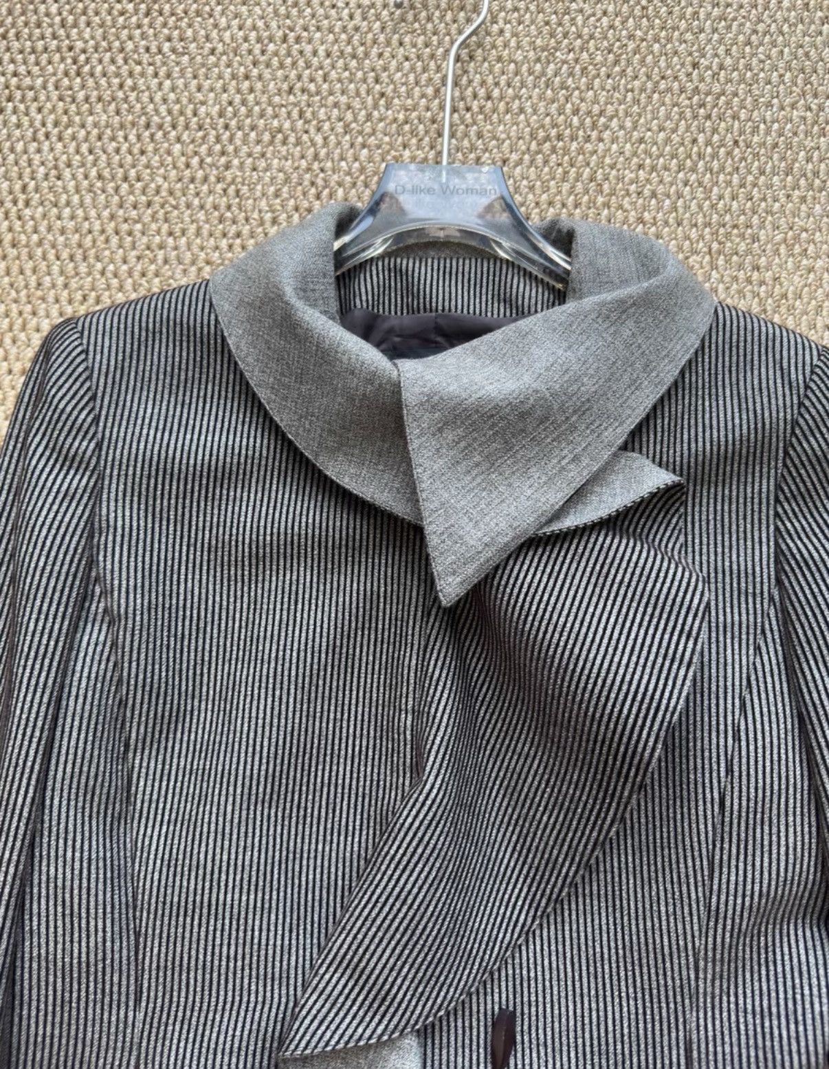 Comme des Garcons Comme des Garçons Velvet Striped Blazer K23 Size S / US 4 / IT 40 - 4 Thumbnail