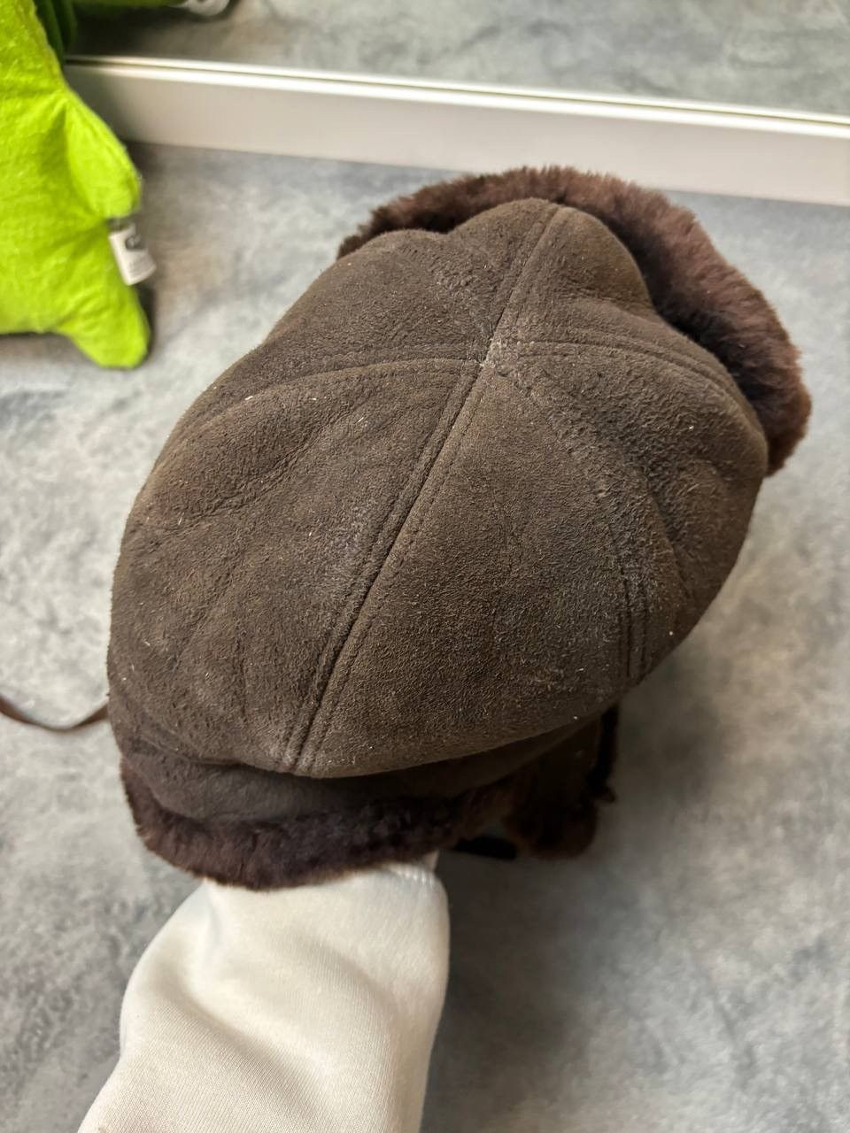 Hysteric Glamour × Vintage Vintage Y2K Japanese brand Ushanka Active sued opium fur Size ONE SIZE - 3 Thumbnail