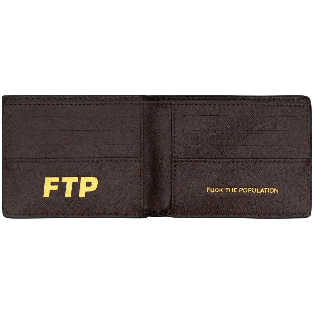 Fuck The Population LOGO RÉPÉTÉ WALLET Size ONE SIZE - 2 Thumbnail