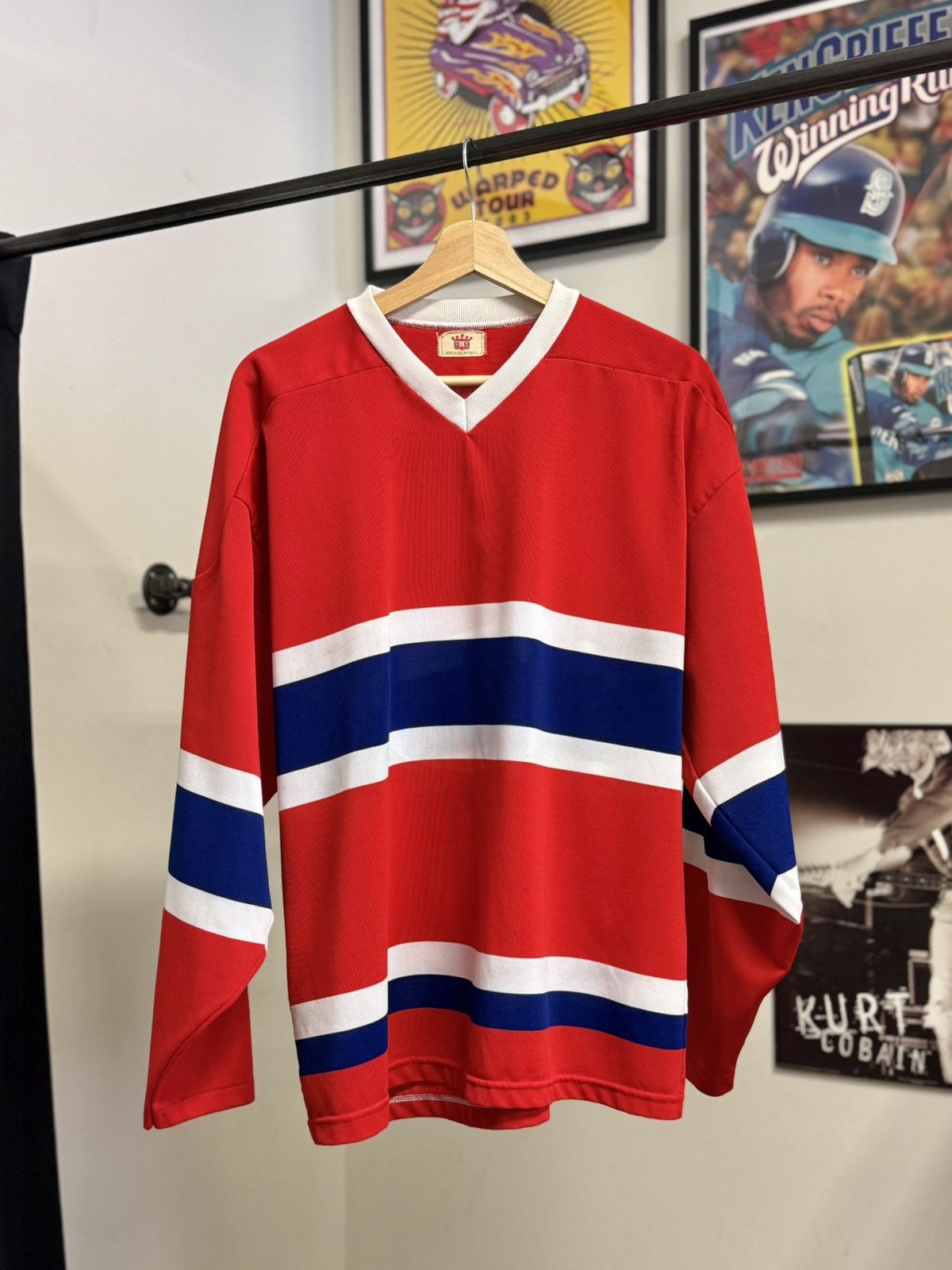 NHL 60s/70s Montreal Canadiens Hockey Jersey Size US L / EU 52-54 / 3 - 1 Thumbnail