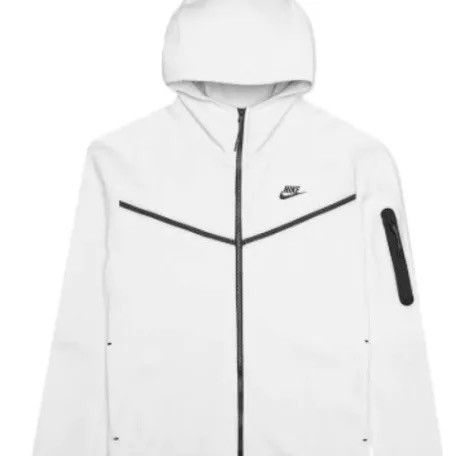 Nike White Nike Tech Fleece Mens Small Size US S / EU 44-46 / 1 - 1 Preview