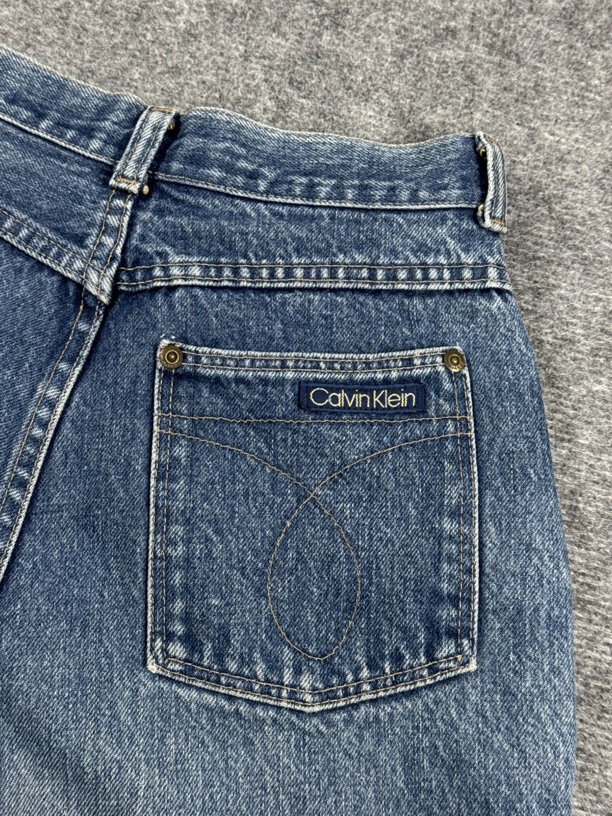 Calvin Klein × Vintage Vintage Calvin Klein Jeans Pants Mom Fit High Waisted Size 30" / US 8 / IT 44 - 7 Thumbnail