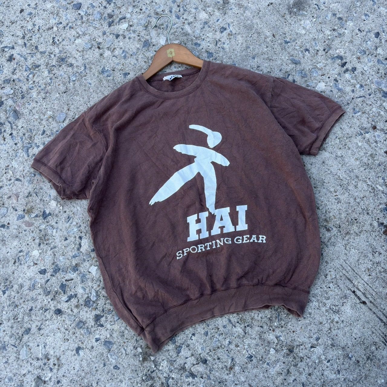 Issey Miyake 1980s HAI SPORTS GEAR SHORT-SLEEVE SWEATSHIRT ISSEY MIYAKE Size US M / EU 48-50 / 2 - 2 Thumbnail