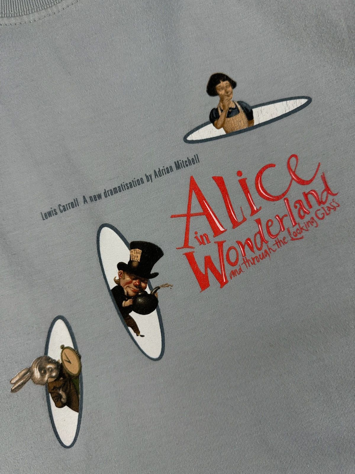 Cartoon Network × Vintage VINTAGE ALICE IN WONDERLAND RABBIT TEE VERY RARE Size US M / EU 48-50 / 2 - 2 Thumbnail