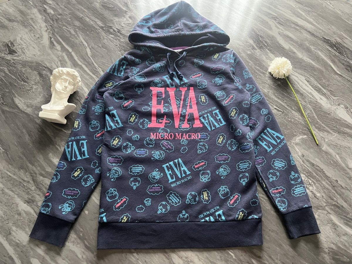 Anime EVA : Evangelion Micro Macro All Over Printed Hoodie Size US S / EU 44-46 / 1 - 2 Thumbnail