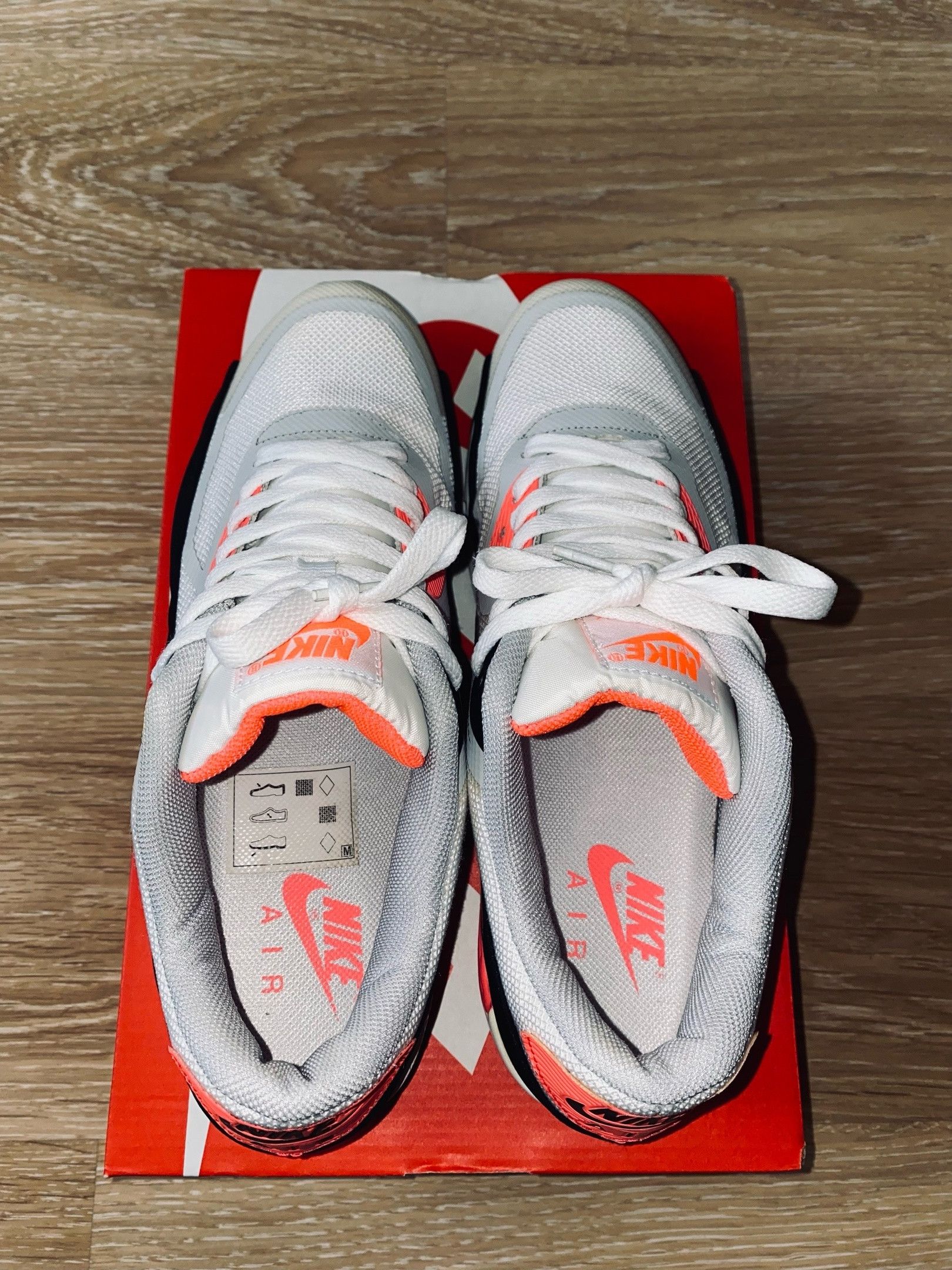 Nike × atmos NikeLab Air Max 90 Infrared Prm Tape 2014 Bw Fragment Parra Size US 10 / EU 43 - 13 Thumbnail