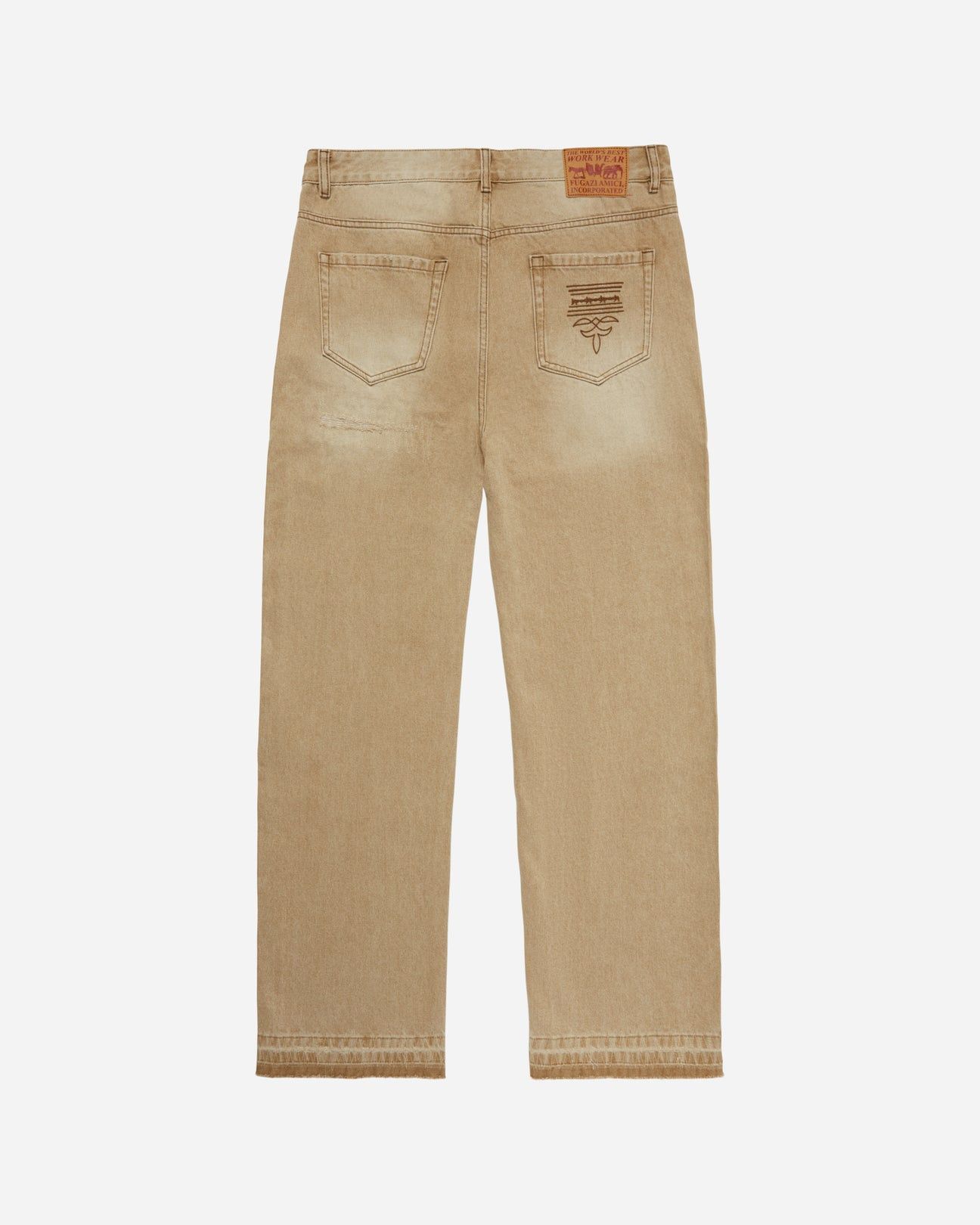 Fugazi Fugazi Stone Rivet Jeans Natural Washed Size US 30 / EU 46 - 2 Thumbnail