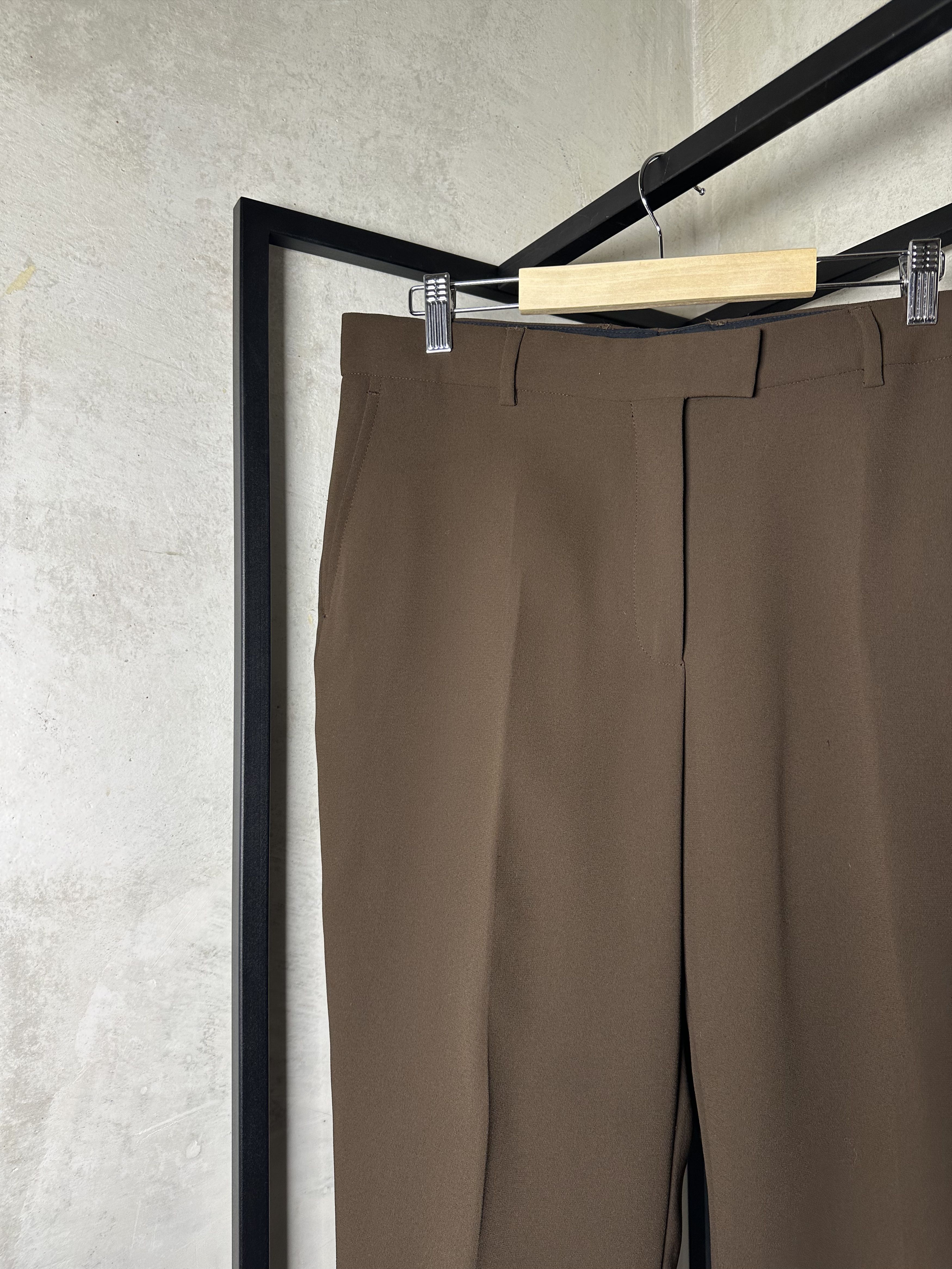 Dries Van Noten Dries Van Noten Chocolate Trousers Size US 28 / EU 44 - 4 Thumbnail