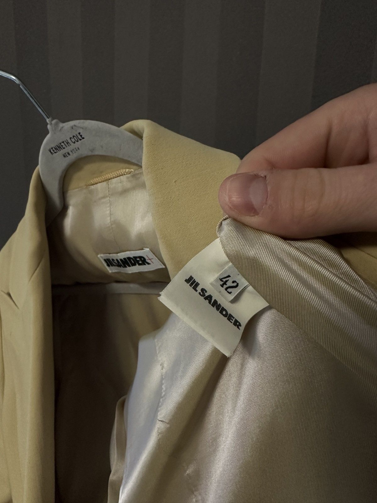 Jil Sander Archive Jil Sander Vintage Skirt Suit Blazer Mini Skirt Set Size L / US 10 / IT 46 - 7 Thumbnail