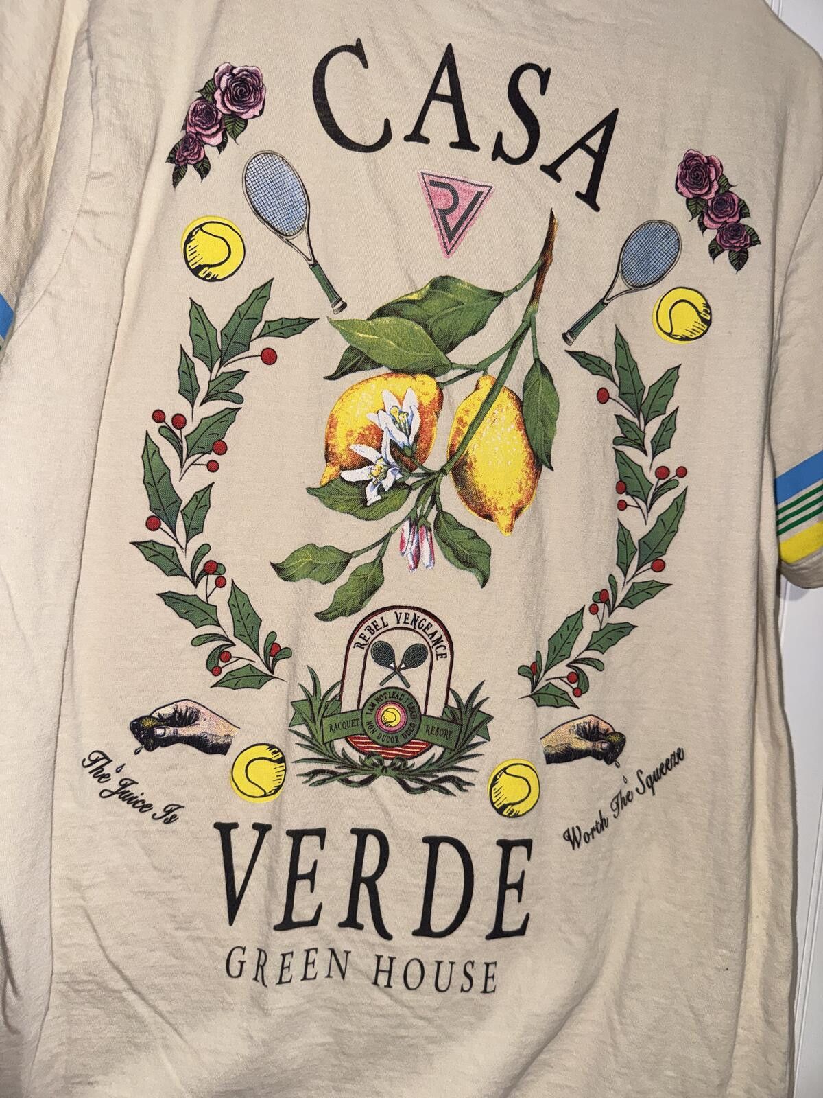 Other Rebel Vengeance Casa Verde Tennis Club Graphic Tee Large Size US L / EU 52-54 / 3 - 5 Thumbnail
