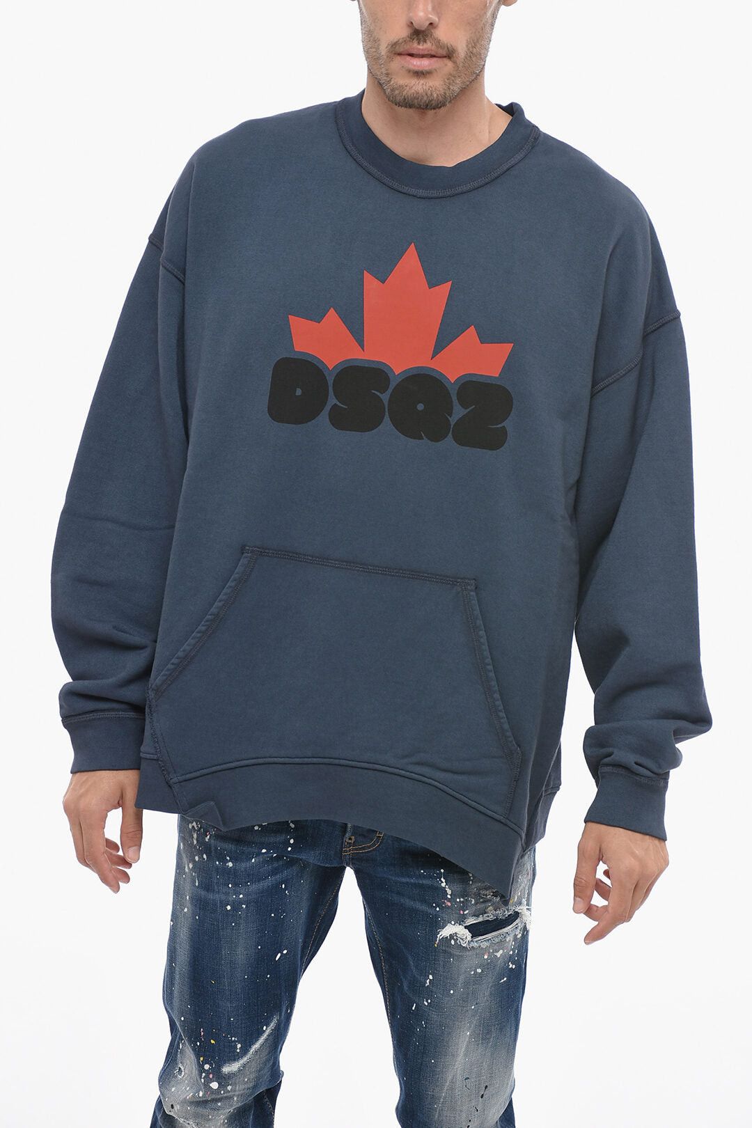 Dsquared2 Cool Sweatshirt with Logo Print Size US XL / EU 56 / 4 - 1 Thumbnail