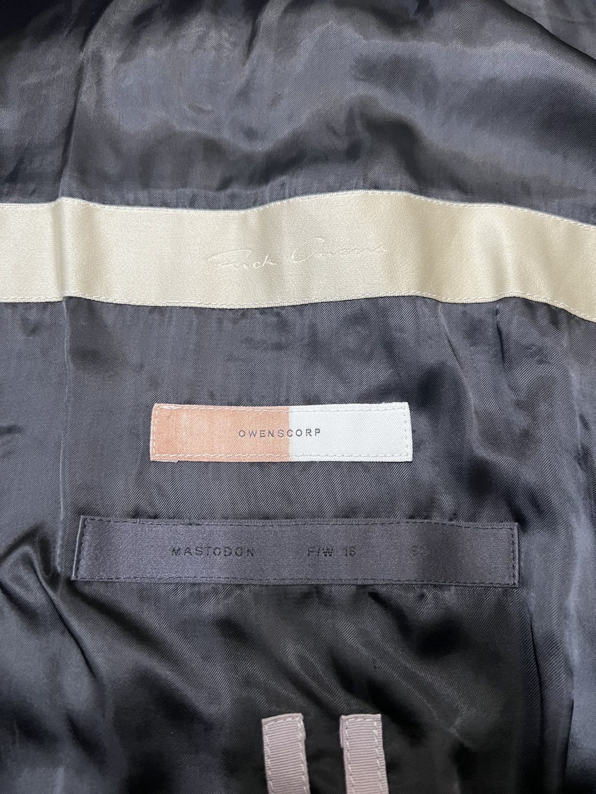 Rick Owens Rick Owens FW16 glitter trench leather jacket sz 50 Size US M / EU 48-50 / 2 - 6 Thumbnail