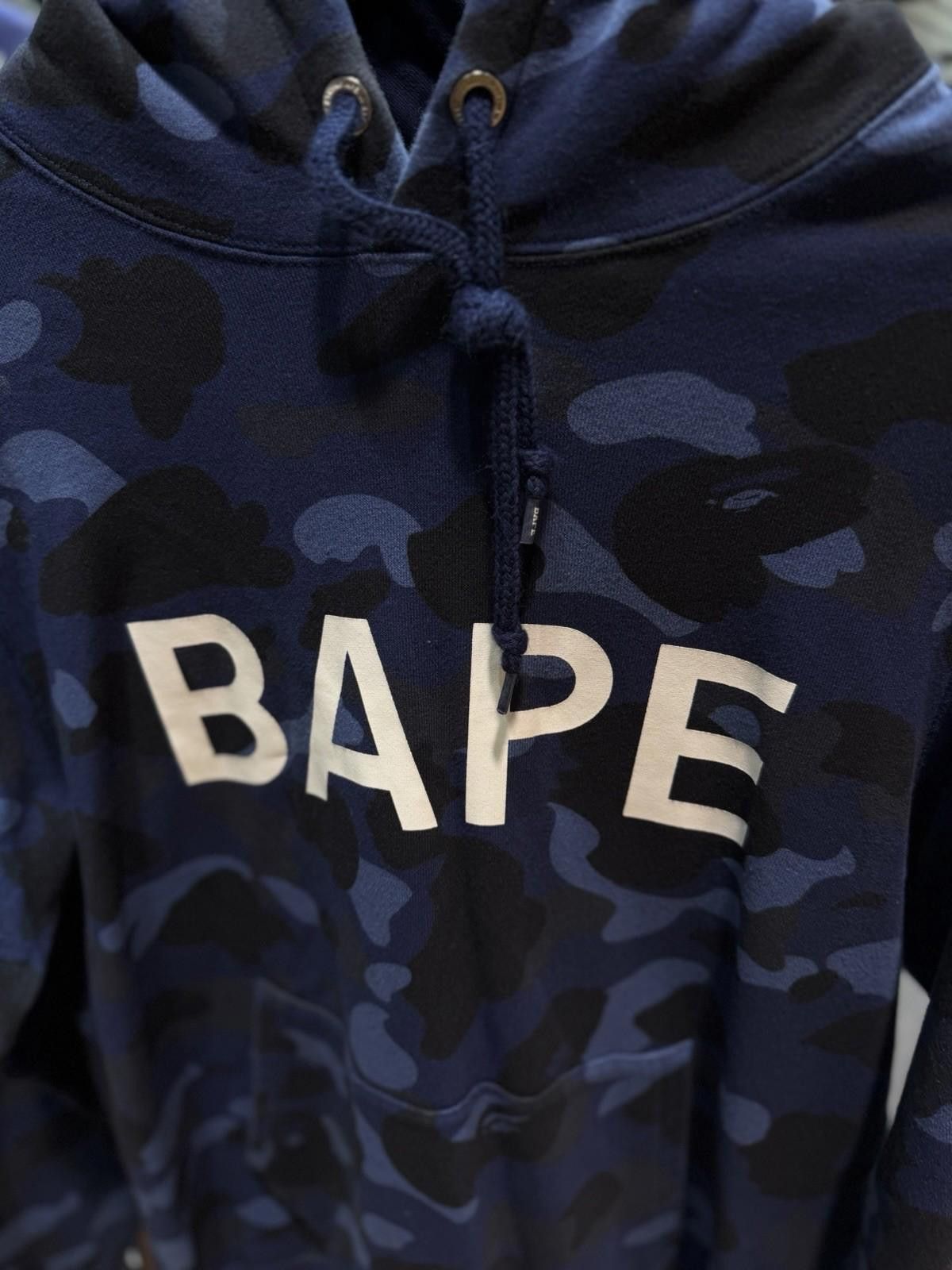 Other A Bathing Ape BAPE Blue Camo Pullover Hoodie Size Large Size US L / EU 52-54 / 3 - 5 Thumbnail