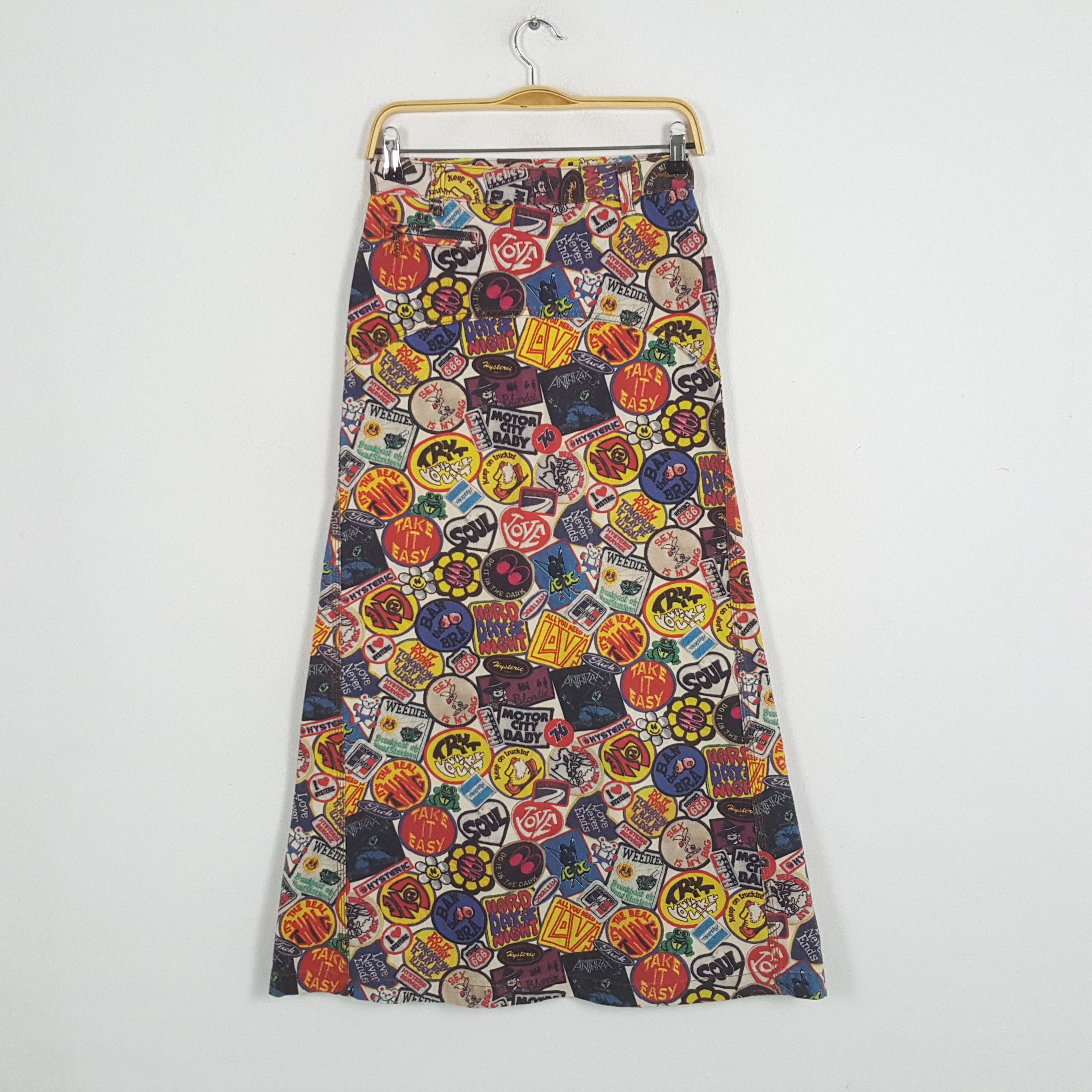 Hysteric Glamour Vintage HYSTERIC GLAMOUR Japanese Fashion Brand Rare Skirt Size 26" / US 2 / IT 38 - 1 Thumbnail