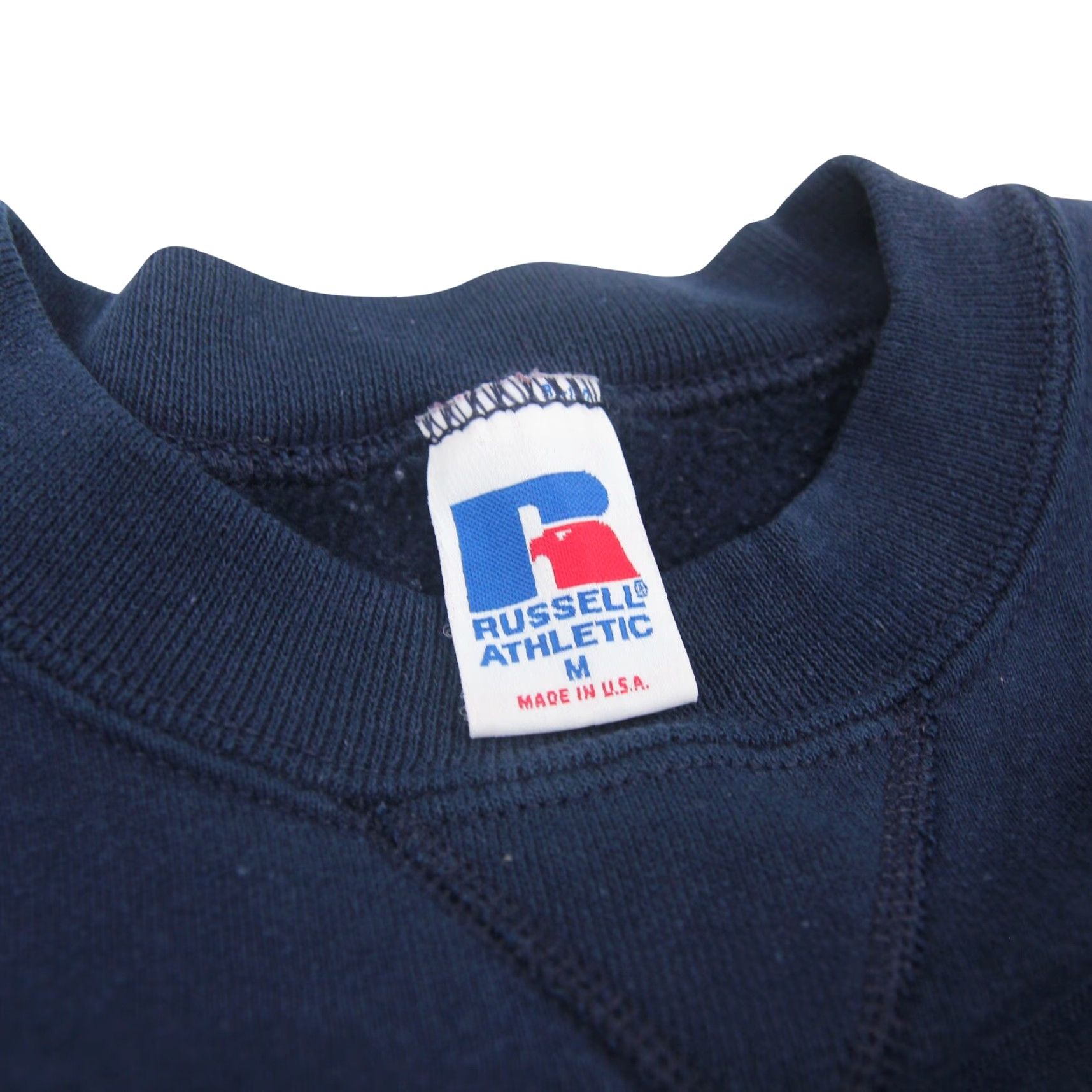 Vintage VINTAGE Russell Athletics Mens Sweatshirt Crewneck USA Blue Medium M Size US M / EU 48-50 / 2 - 5 Thumbnail